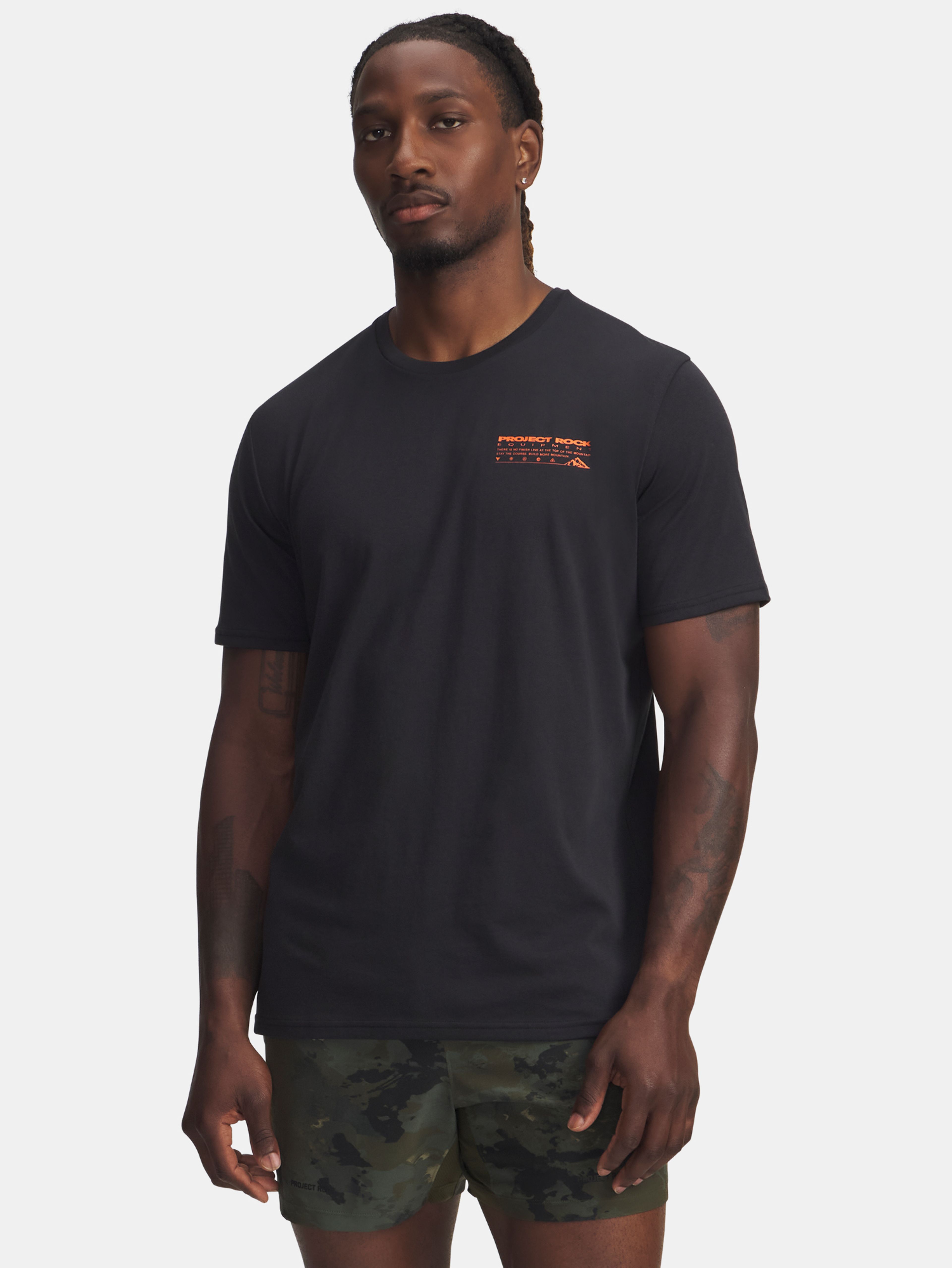 Moška majica Under Armour Pjt Rck Q4 SS 1-BLK