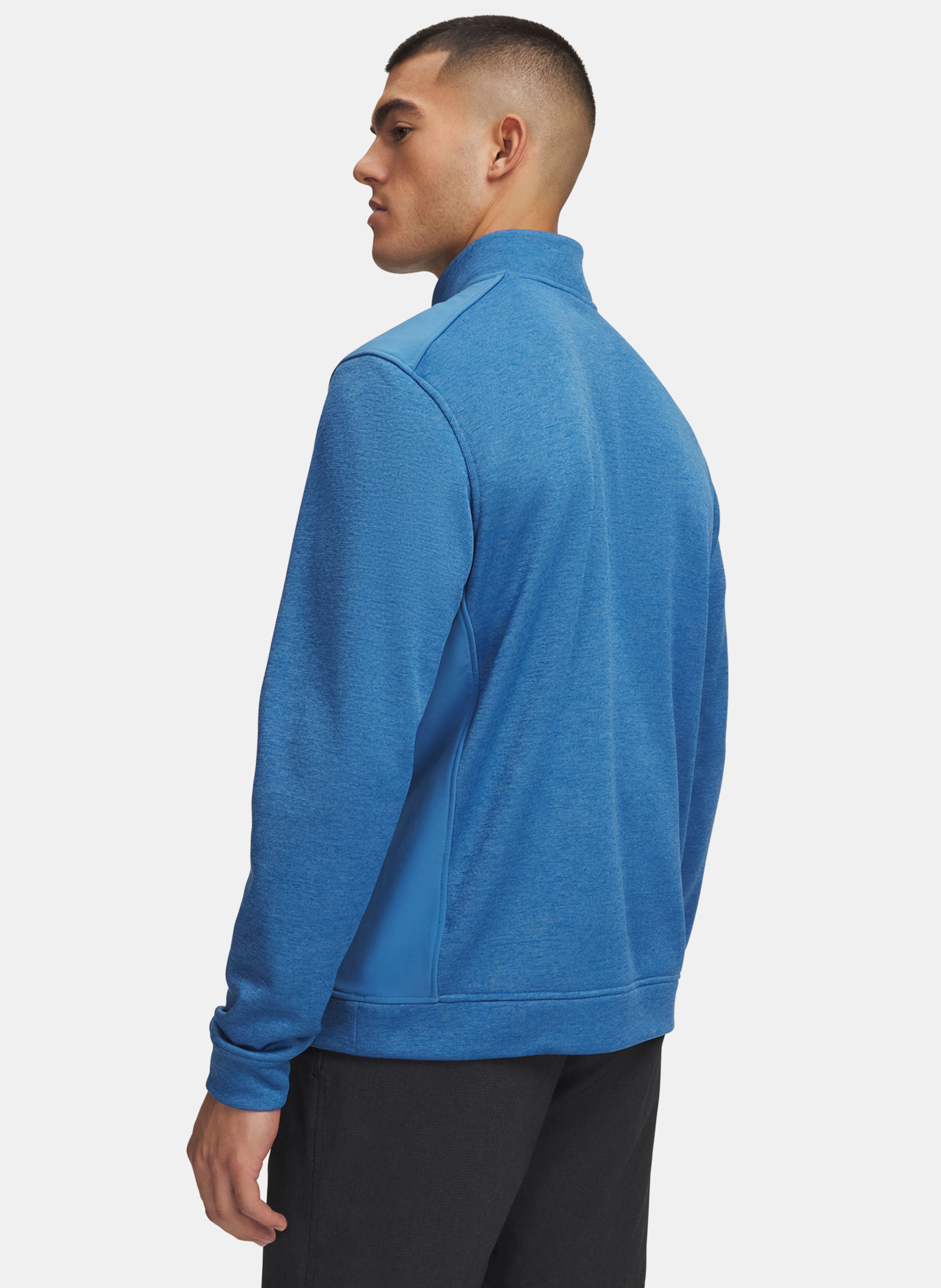 Pánska mikina Under Armour UA Sweaterfleece Hybrid HZ - 002