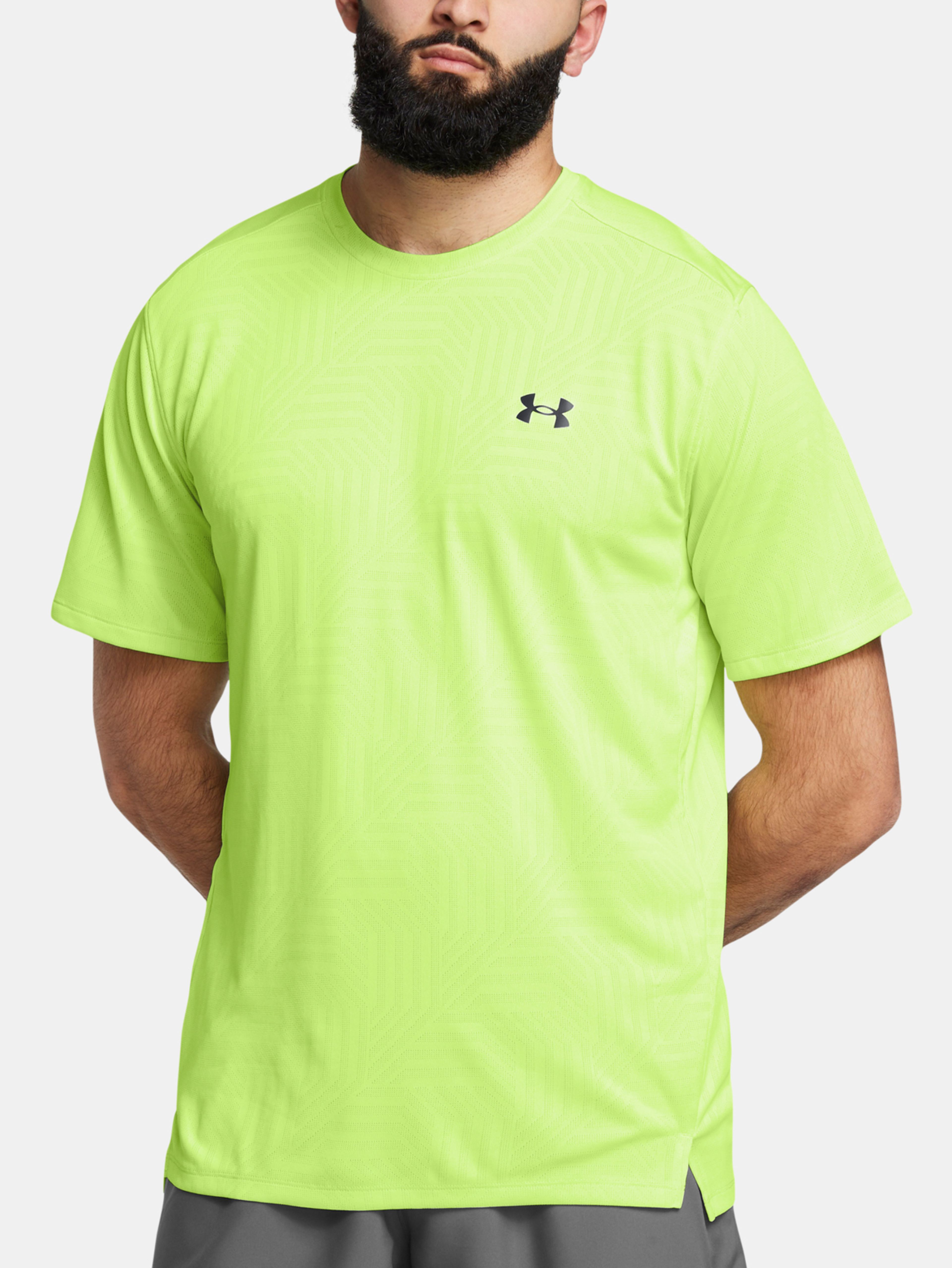 Férfi póló Under Armour UA Tech Vent Geotessa SS