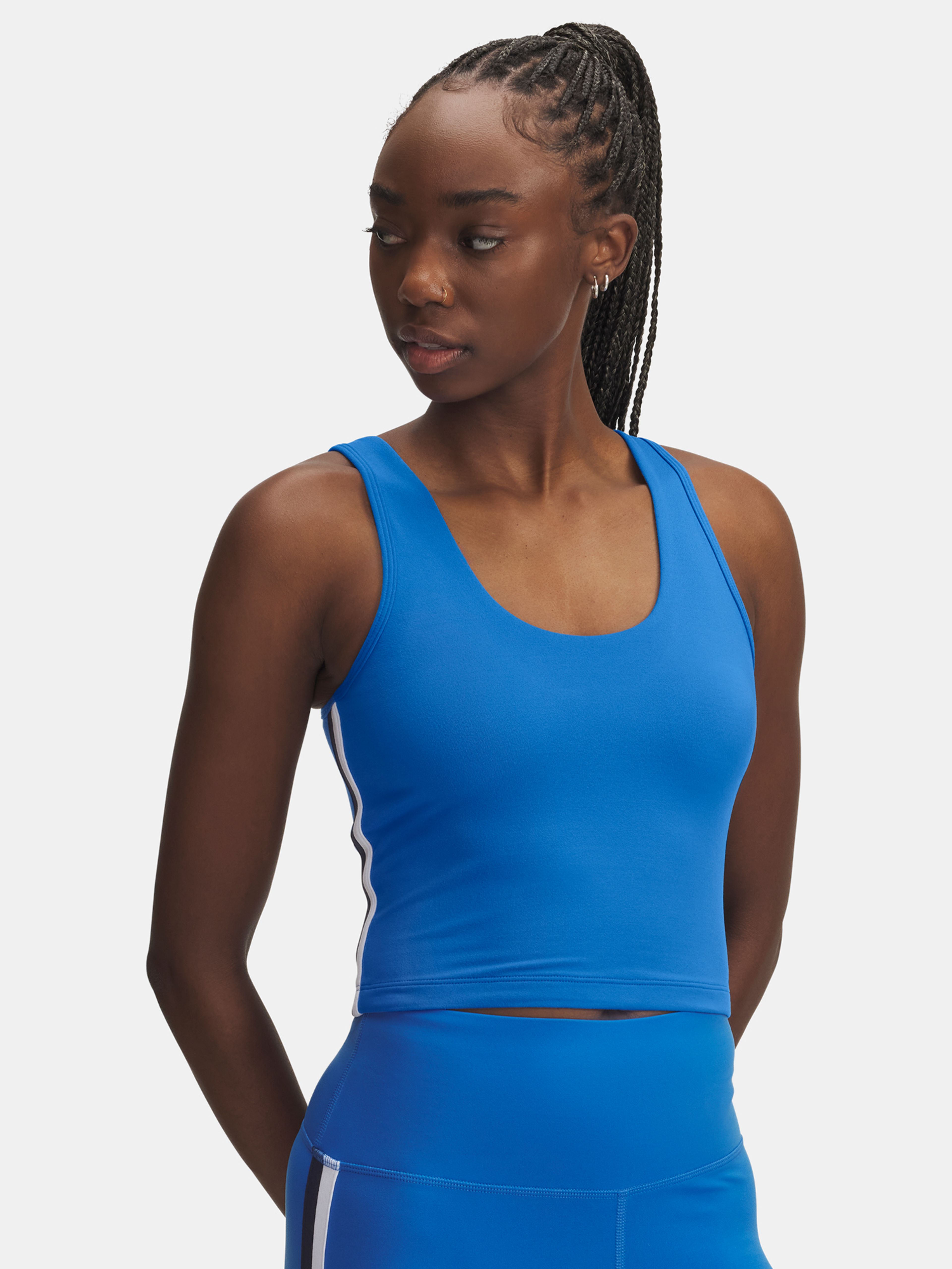 Sieviešu tops Under Armour UA Motion Sport Tape Tank-BLU