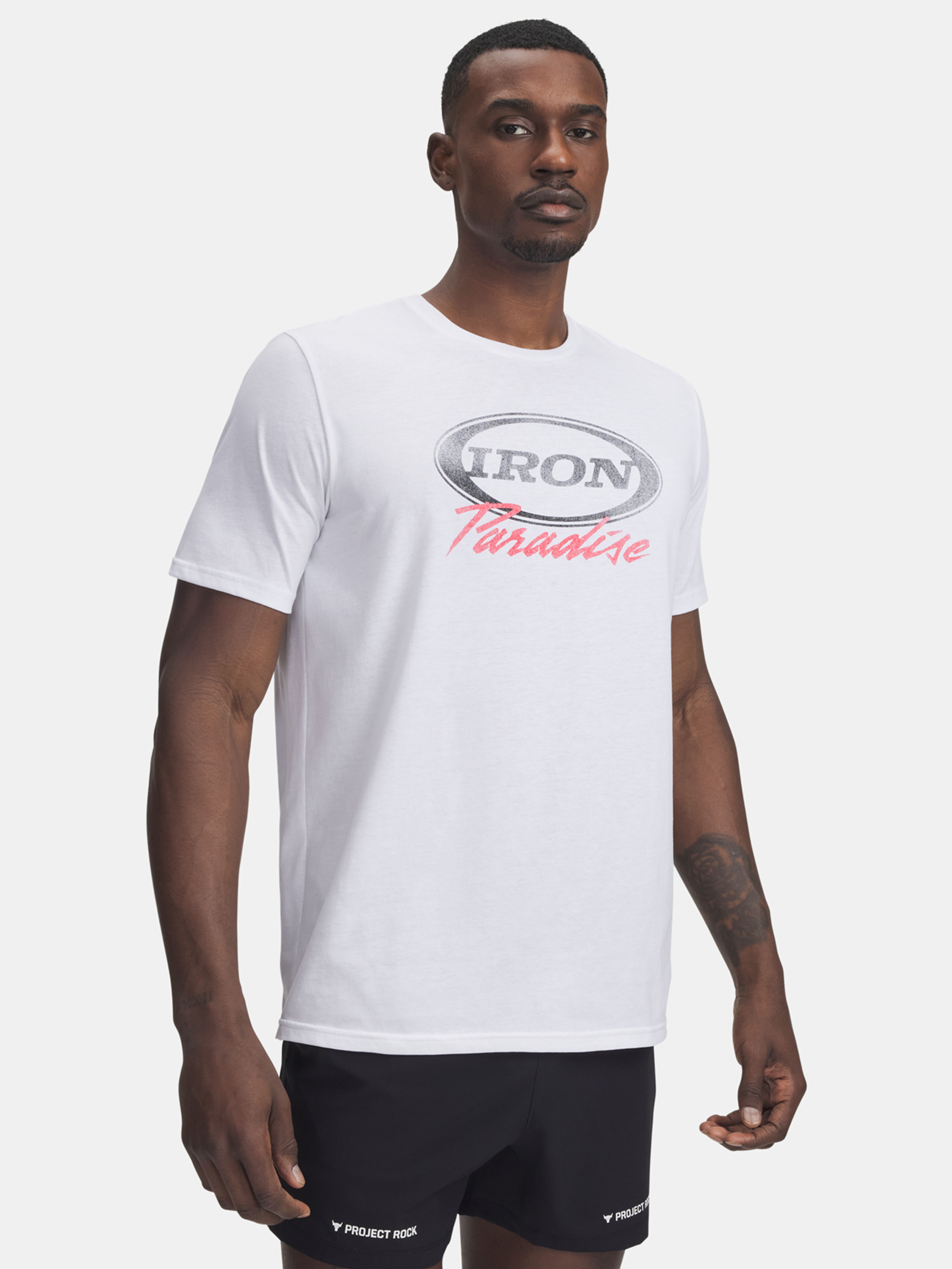 Férfi póló Under Armour Pjt Rck Iron SS