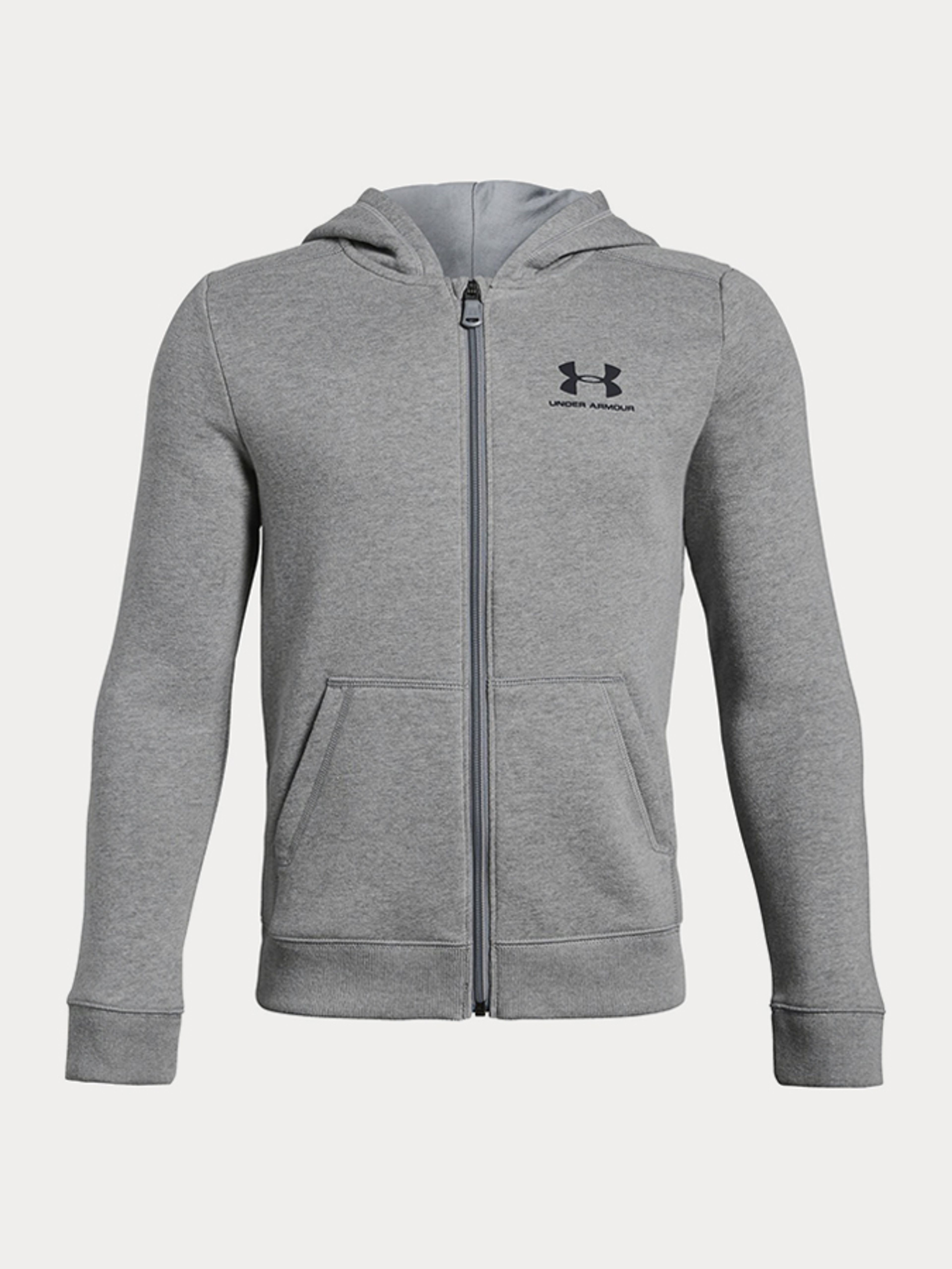 Fiú felső Under Armour Eu Cotton Fleece Full Zip