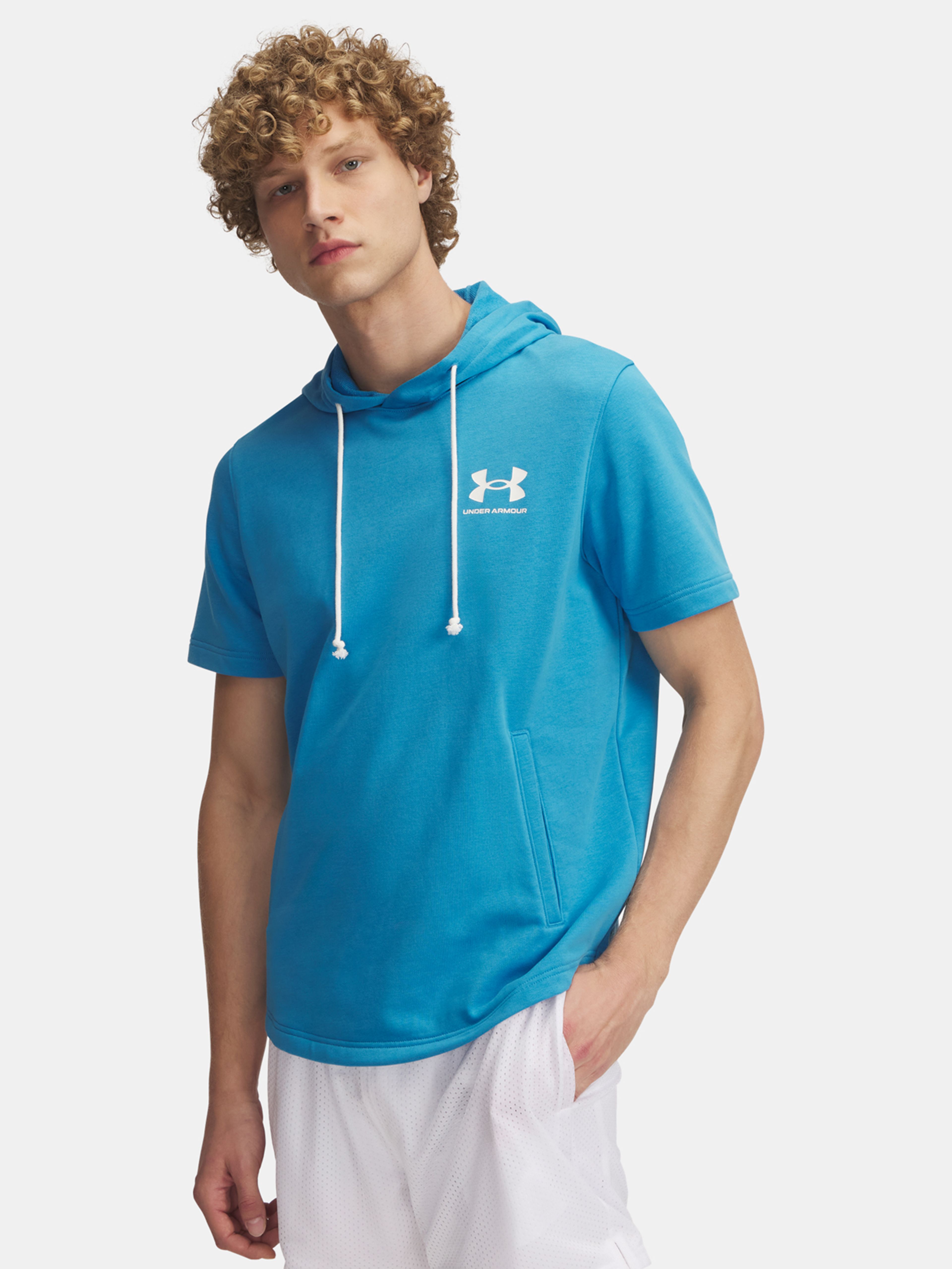 Férfi póló Under Armour UA Rival Terry LC SS HD