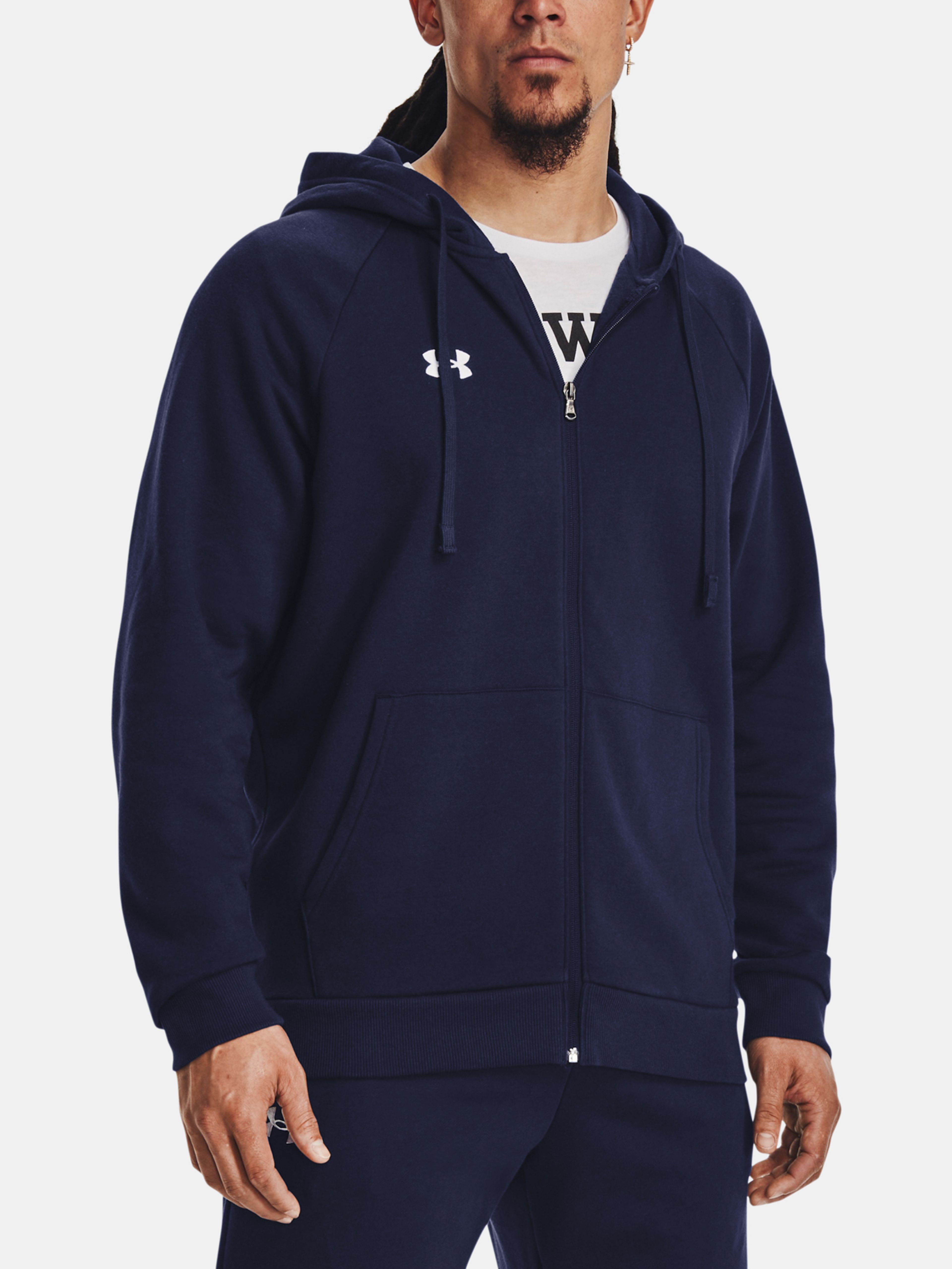 Férfi felső Under Armour UA Rival Fleece FZ Hoodie