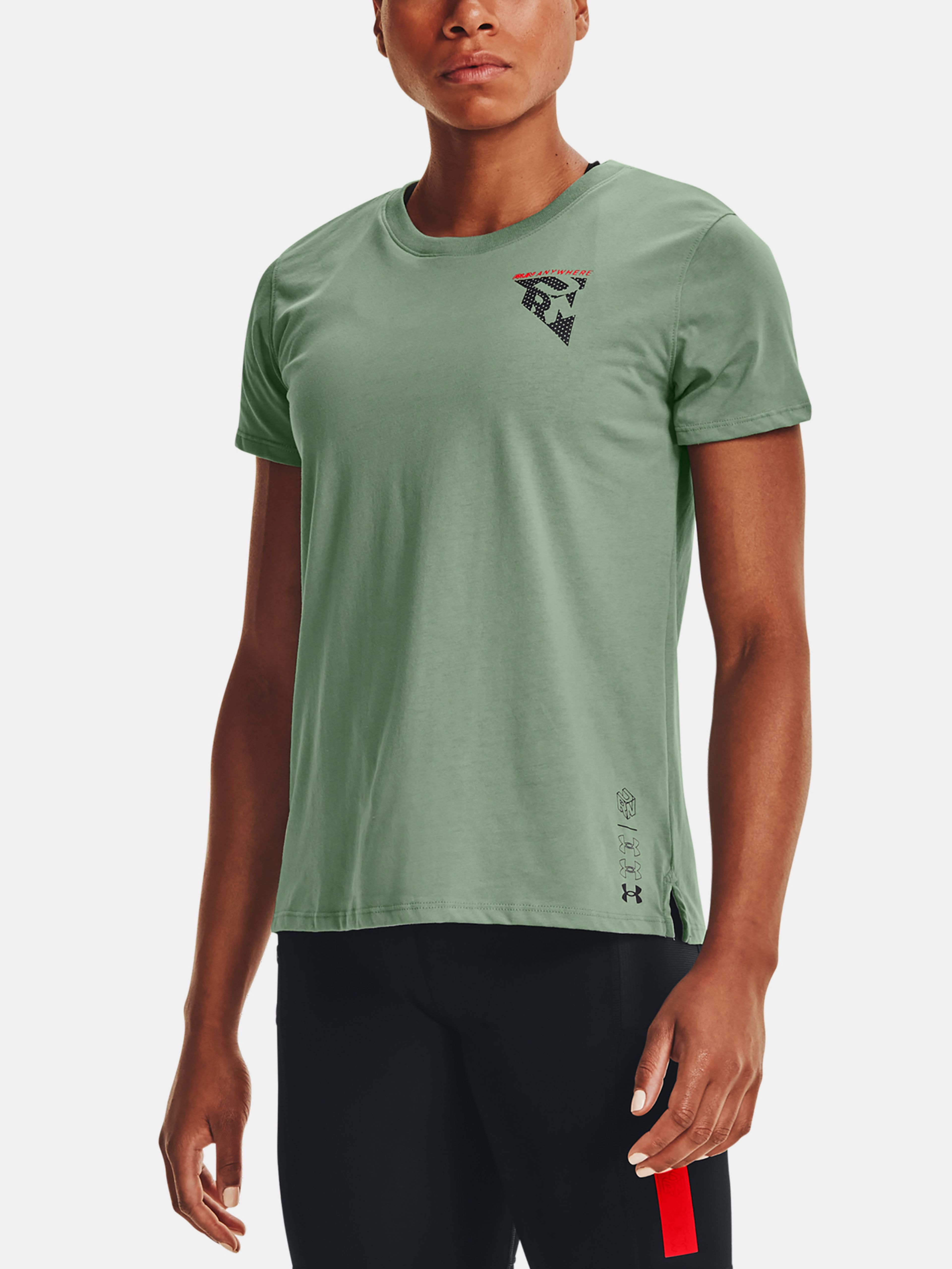 Női póló Under Armour UA Run Anywhere Short Sleeve