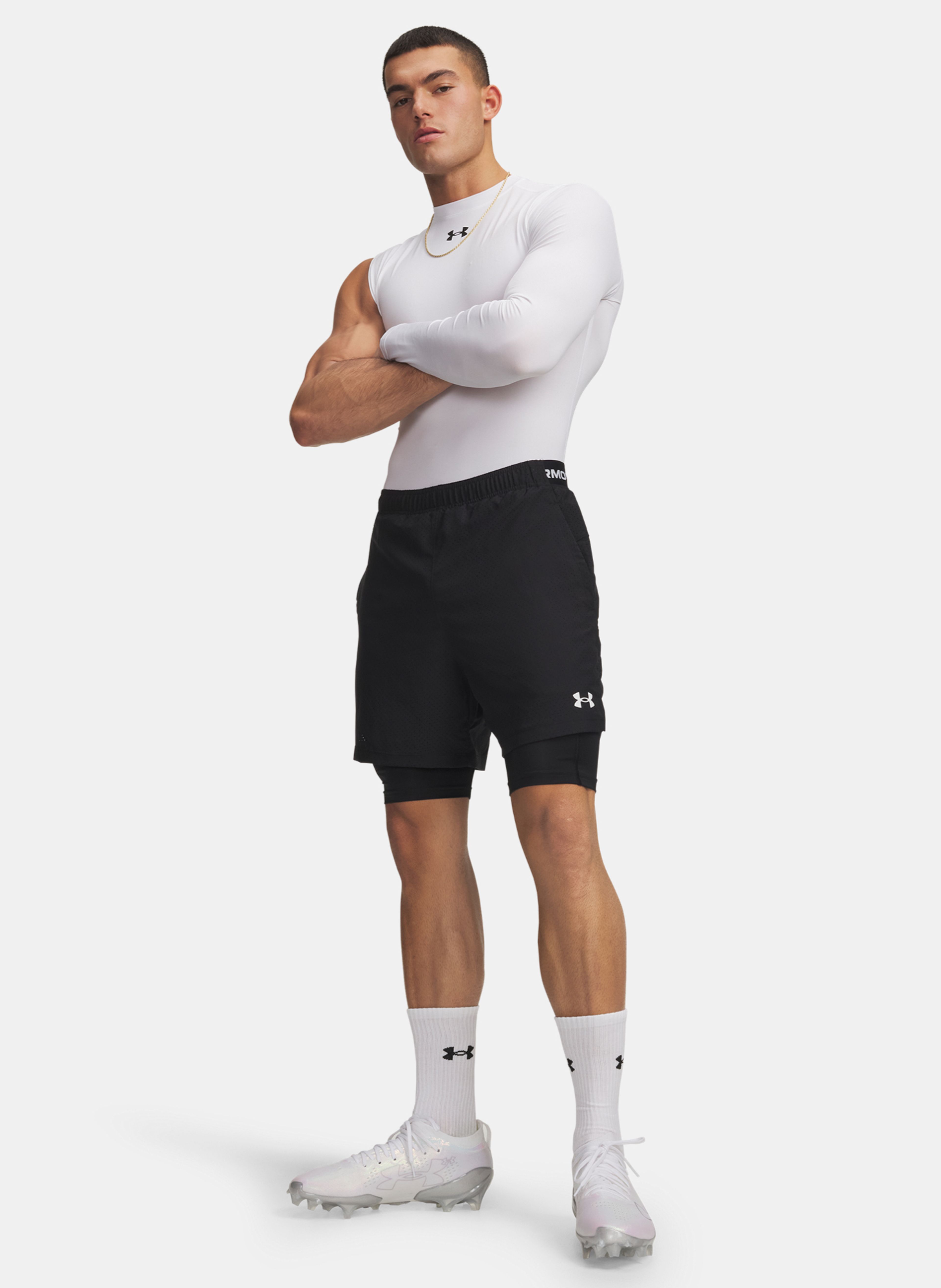 Pánske kraťasy Under Armour UA Vanish Wven Short 2.0 2n1 - 004