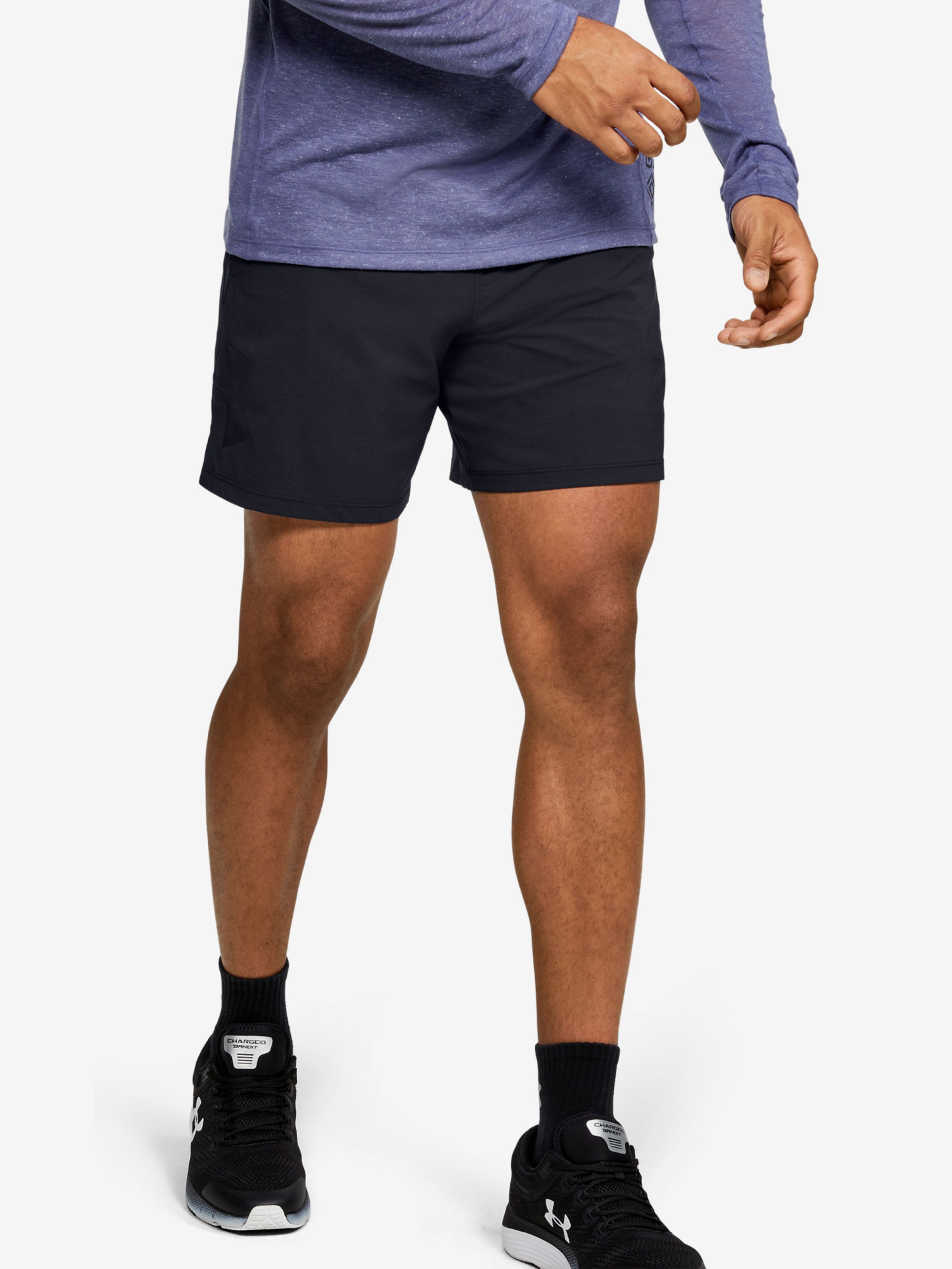 Meeste lühikesed püksid Under Armour M Qlifier Speedpocket 7'' Linerless