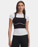 Női atlétatrikó Under Armour Meridian Contour Tank-Fekete - 001