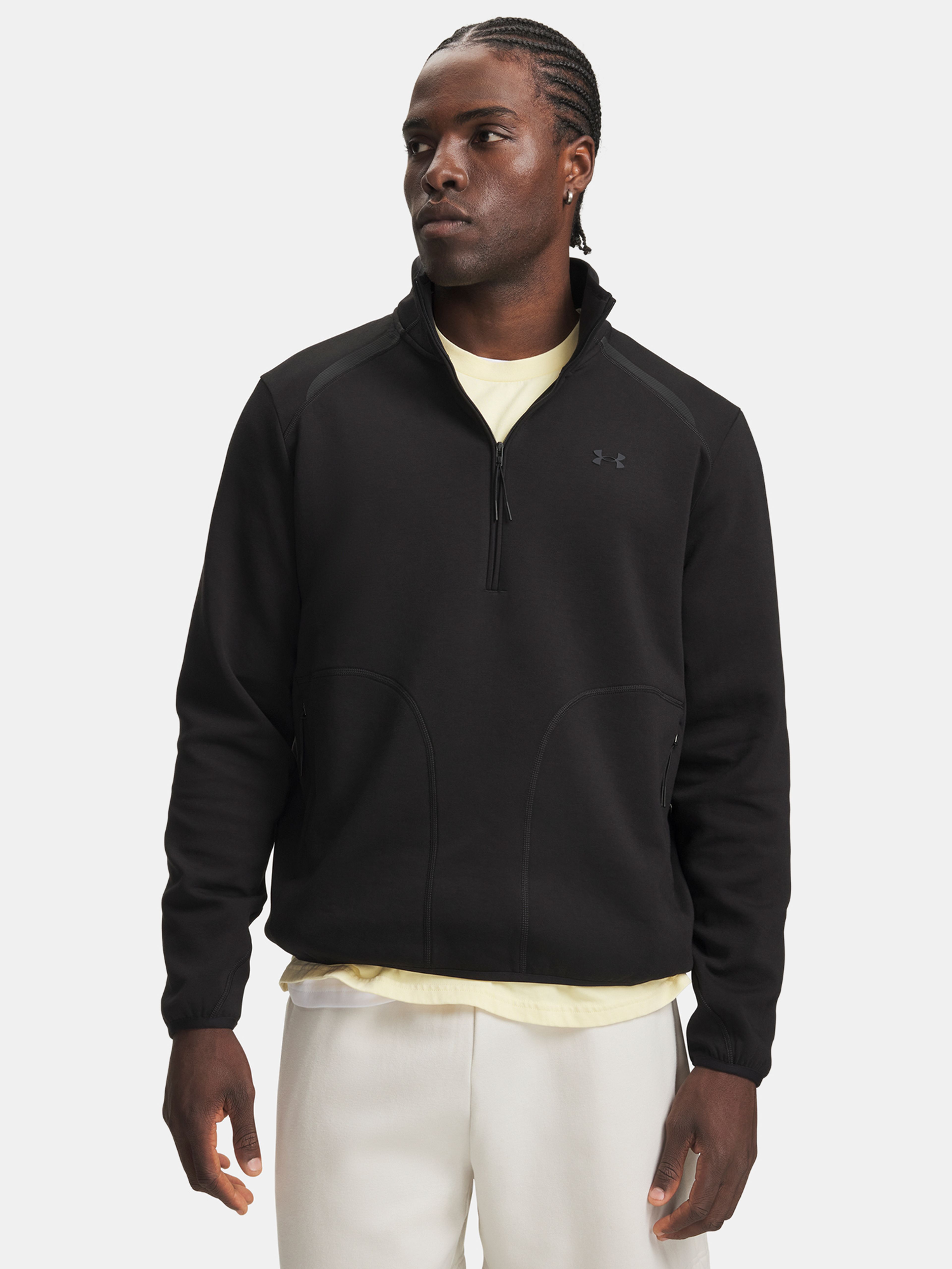 Meeste dressipluus Under Armour UA Unstoppable Flc 1/2 Zip - 001
