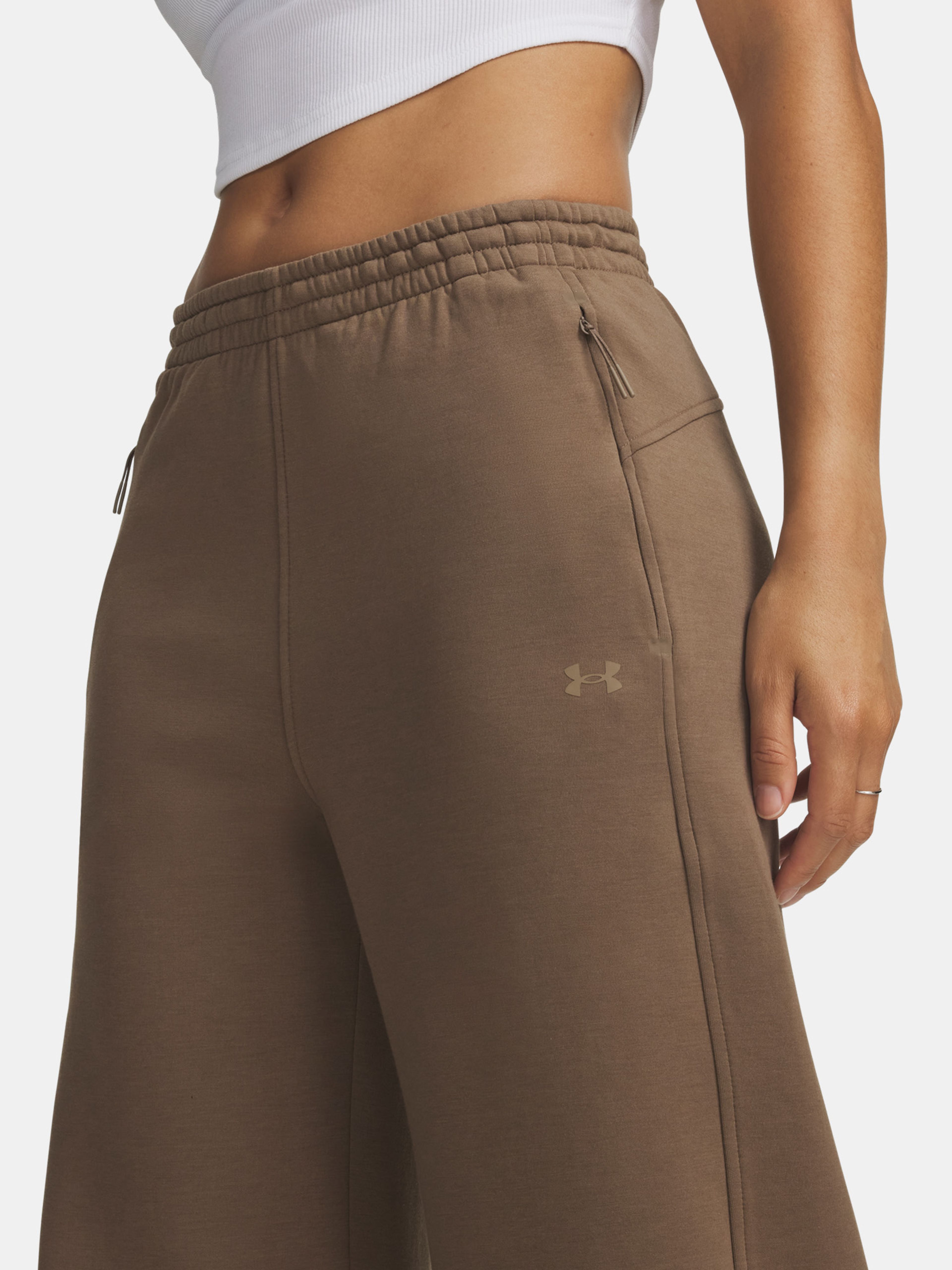 Naiste spordipüksid Under Armour Unstoppable Flc Open Pant - 003