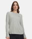 Naiste t-särk Under Armour W Explor IsoChill UPF LS-Hallikas - 003