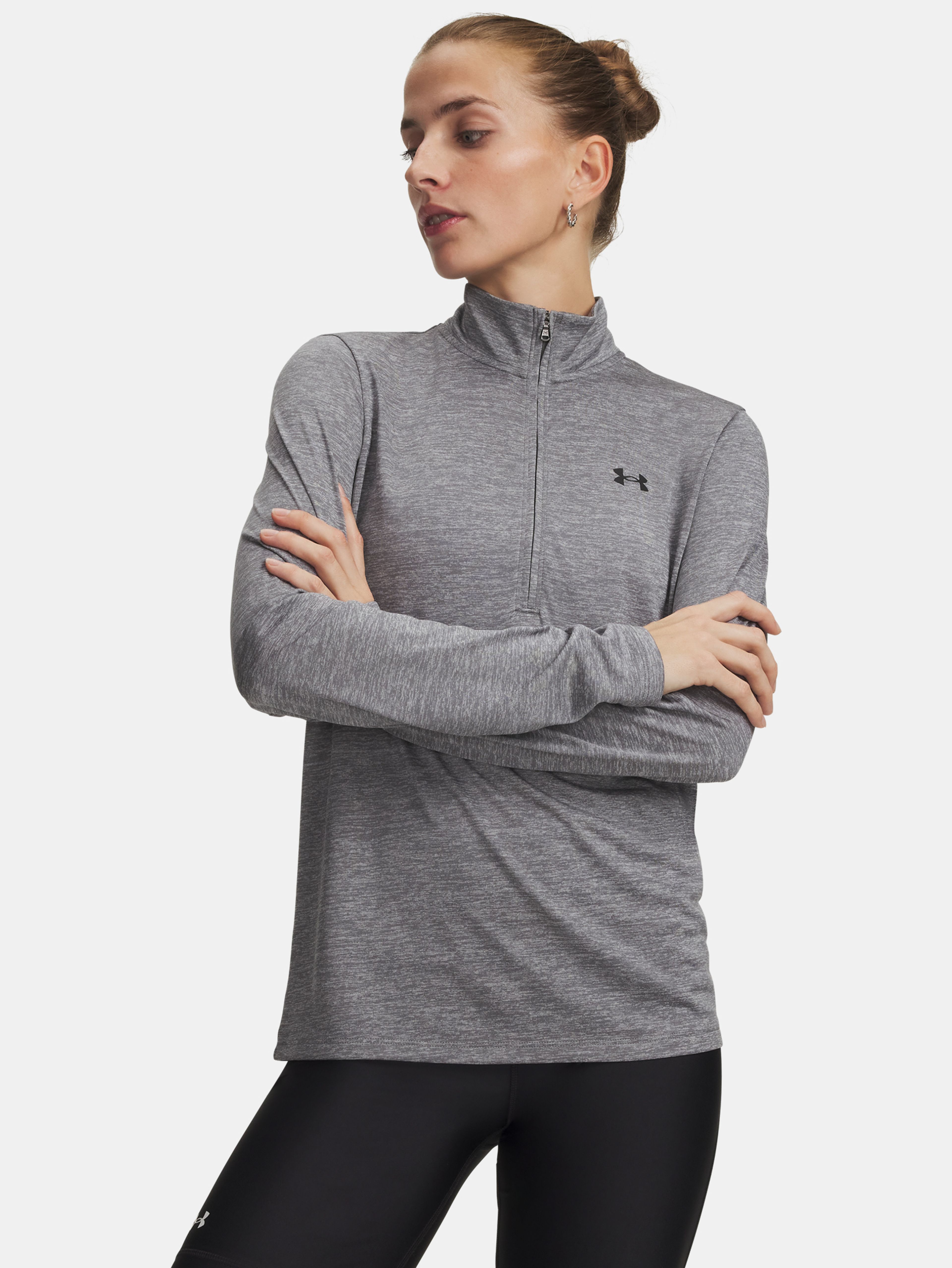 Női póló Under Armour Tech 1/2 Zip- Twist