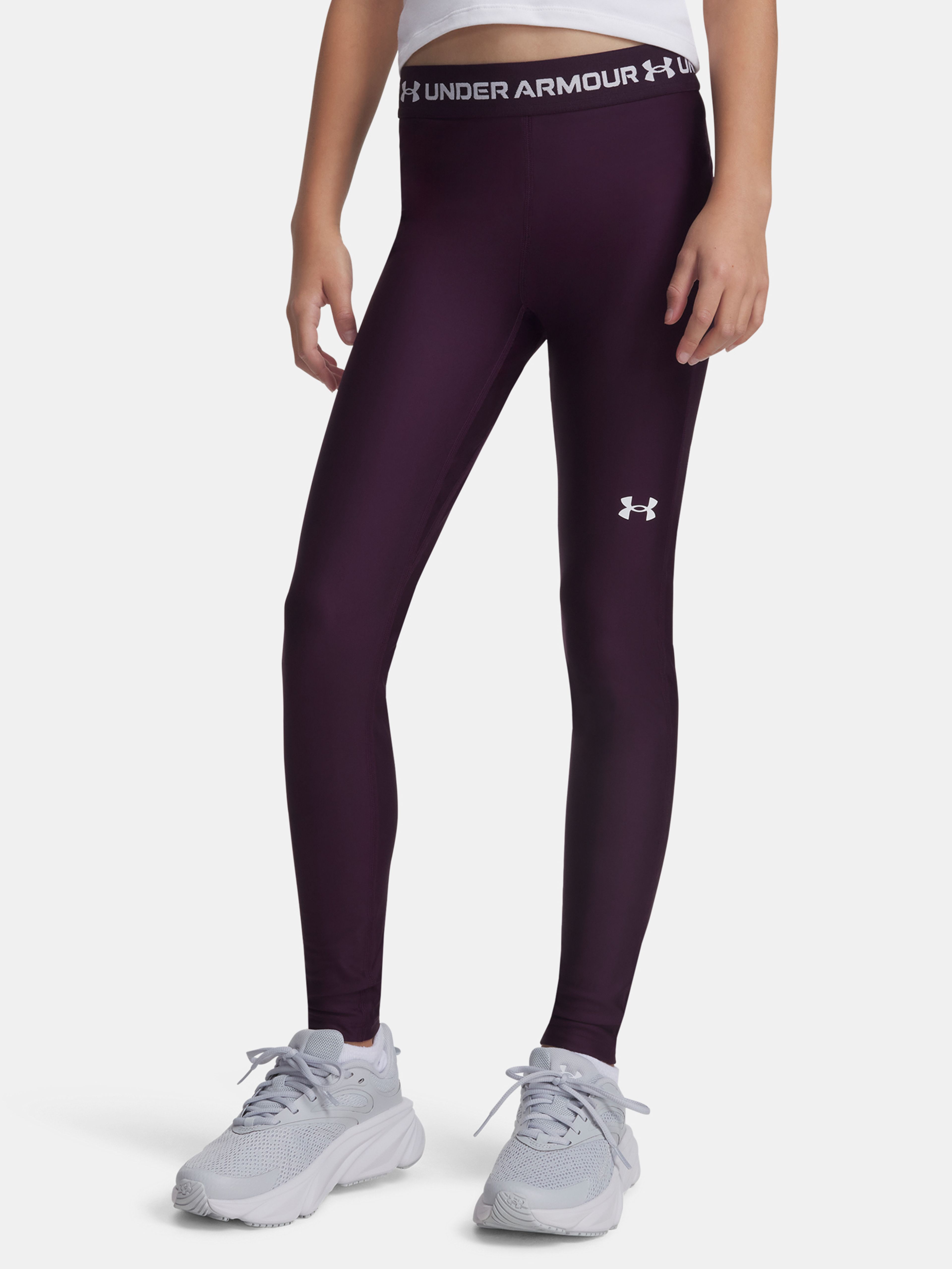 Tüdrukute retuusid Under Armour HeatGear Legging - 001