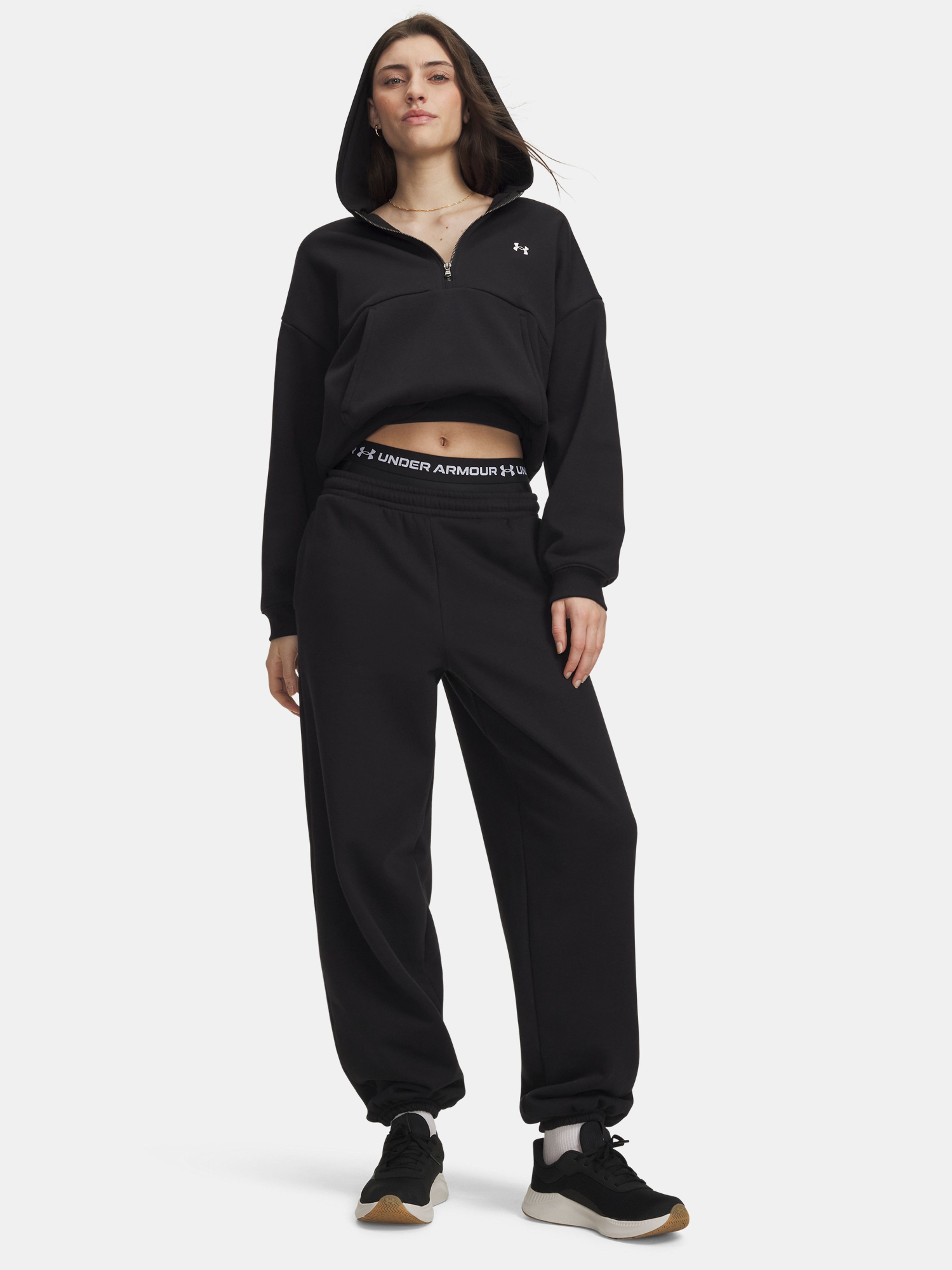 Sieviešu sporta bikses Under Armour Icon Flc Gym Pant - 003