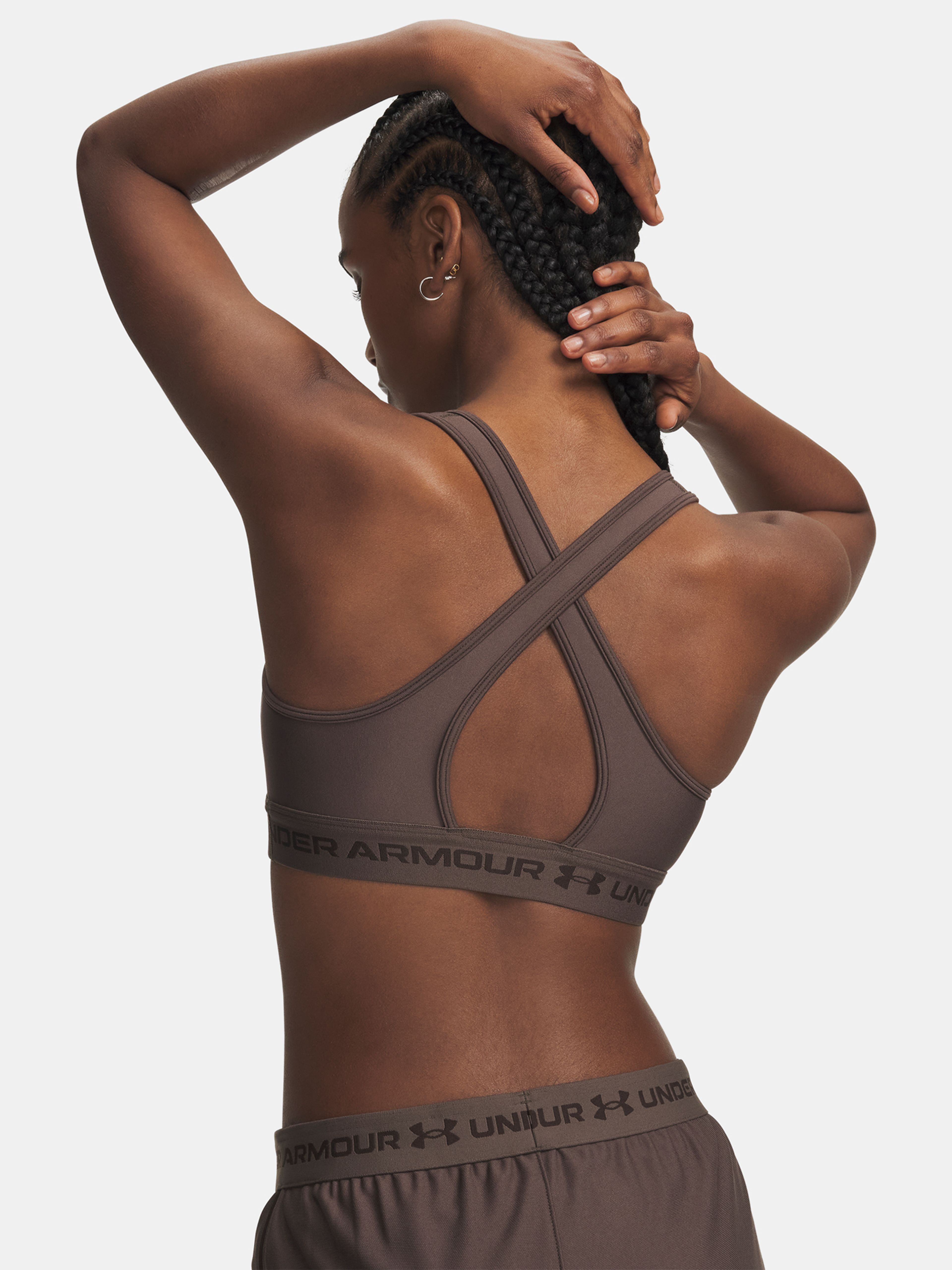 Női melltartó Under Armour Crossback Mid Bra - 002