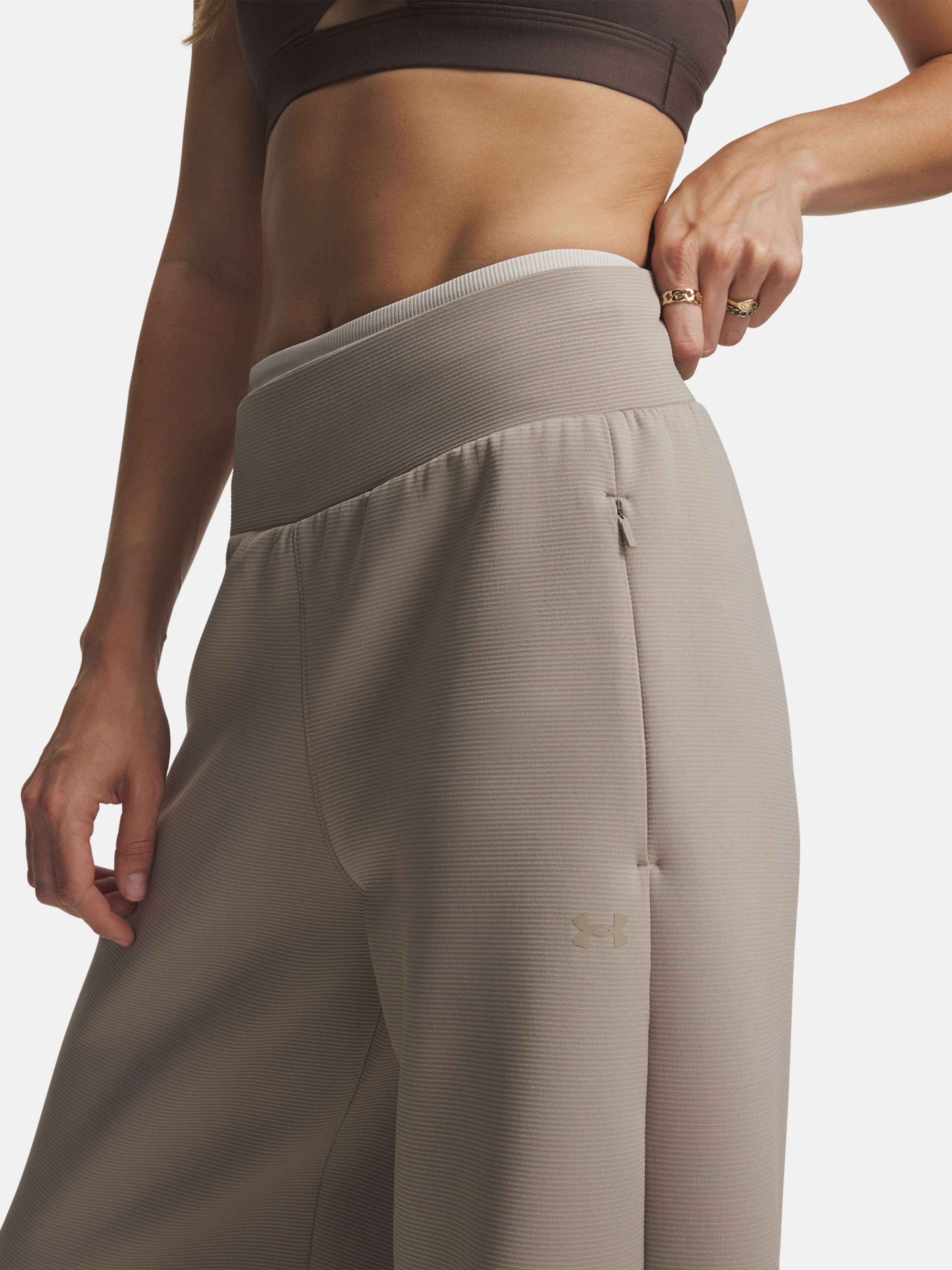 Ženske športne hlače Under Armour Unstoppable Flc TxtrBtm - 003
