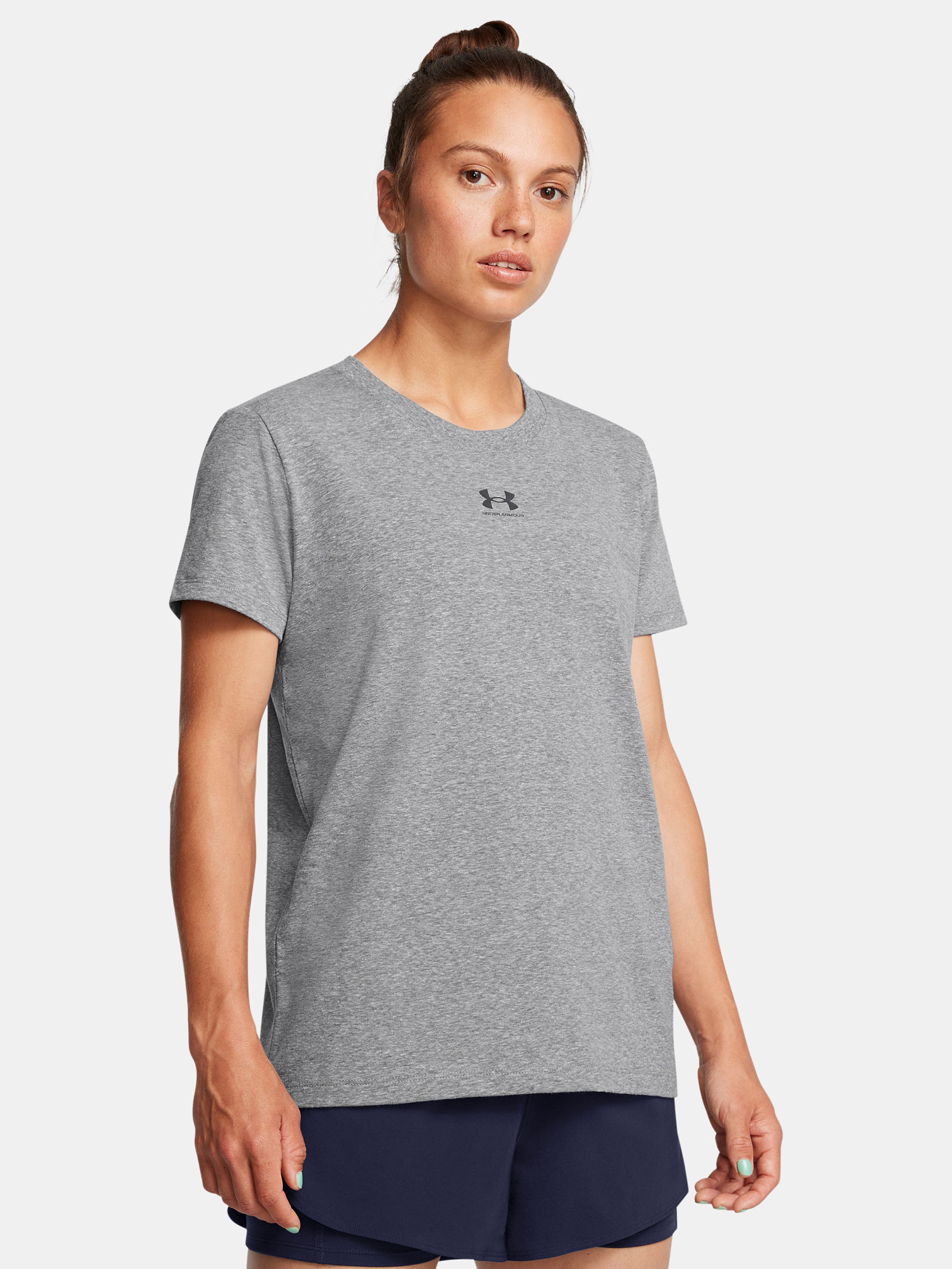 Női póló Under Armour UA Rival Core SS-GRY