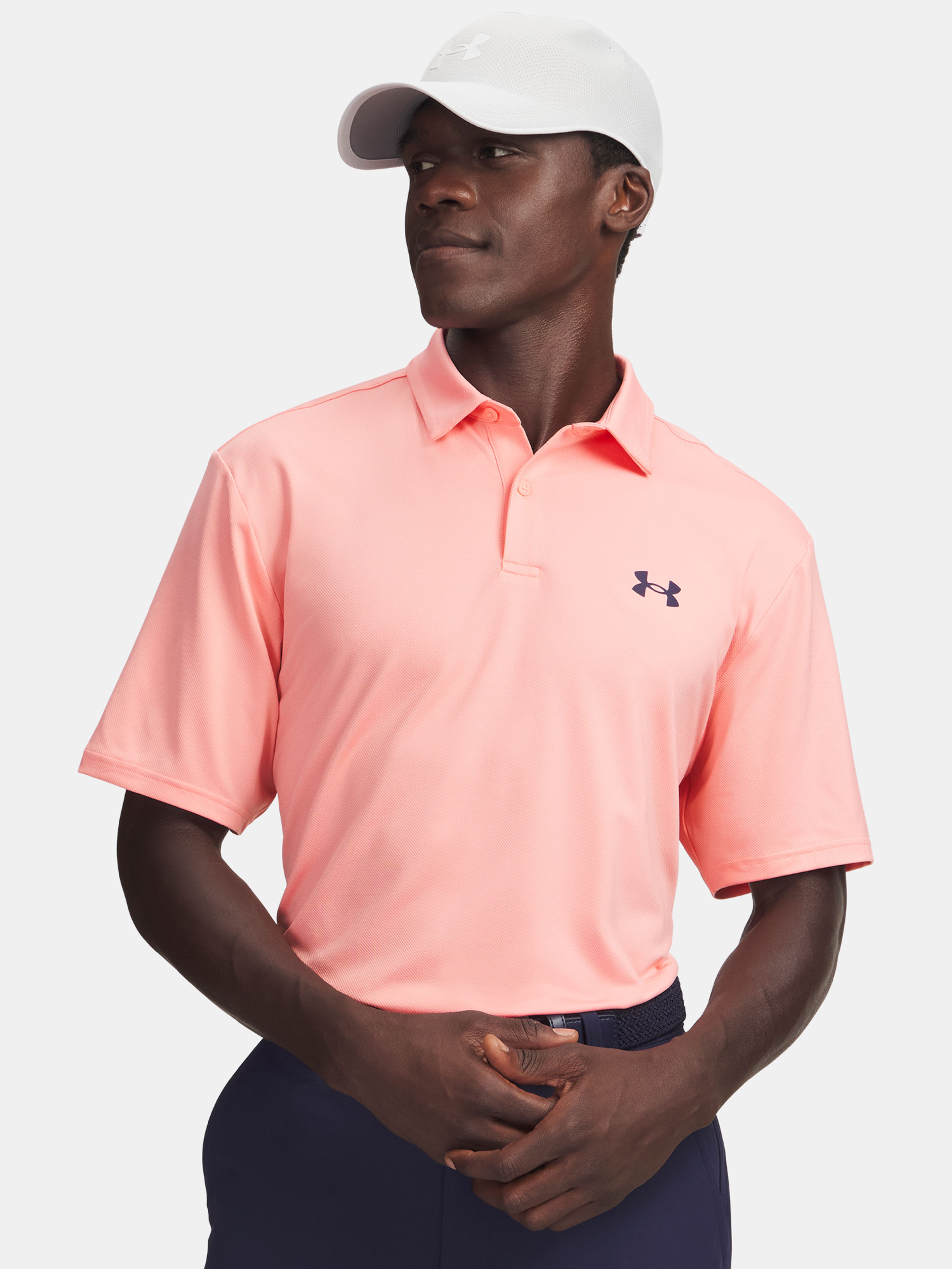 Pánské tričko Under Armour UA Matchplay Polo-PNK