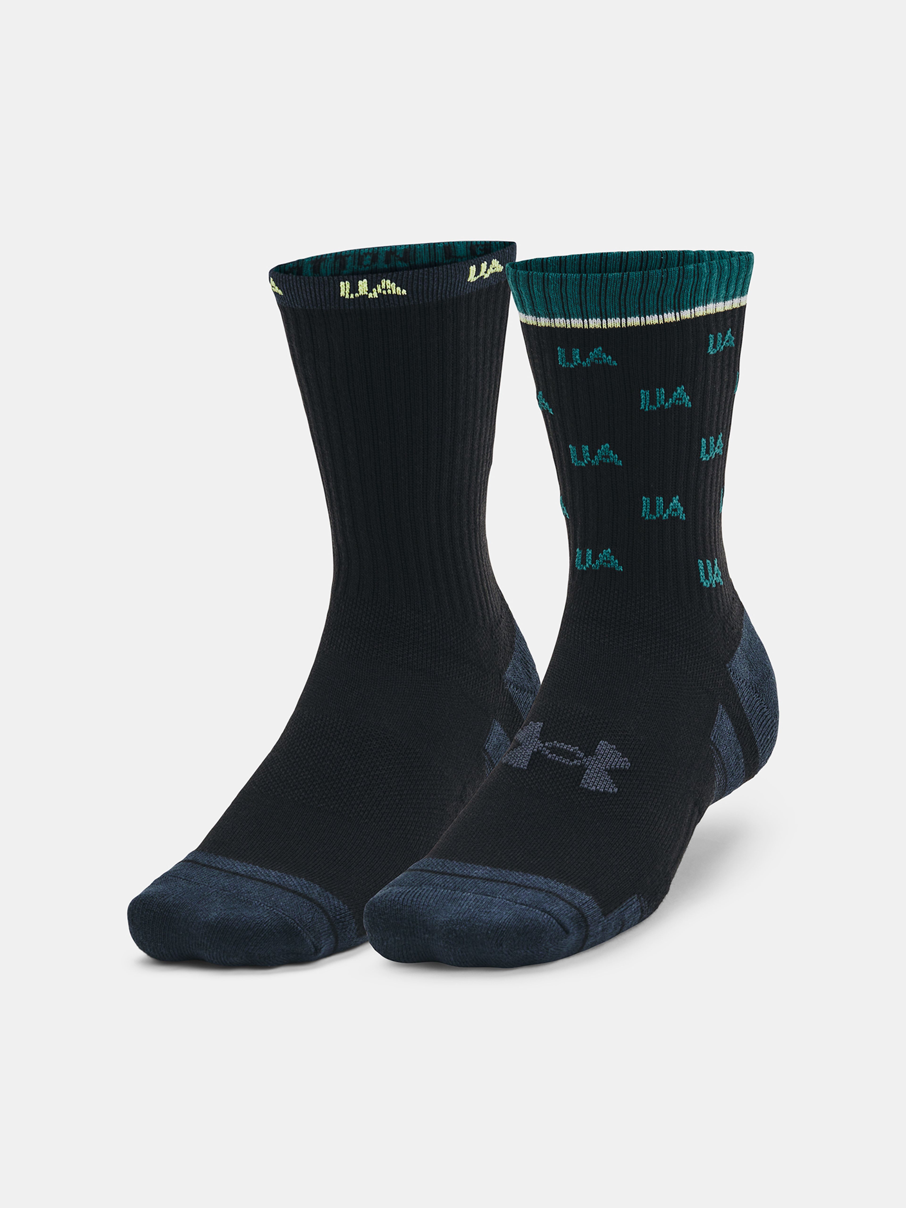 Unisexové ponožky Under Armour UA Perf Cotton Nov Mid (2 páry)