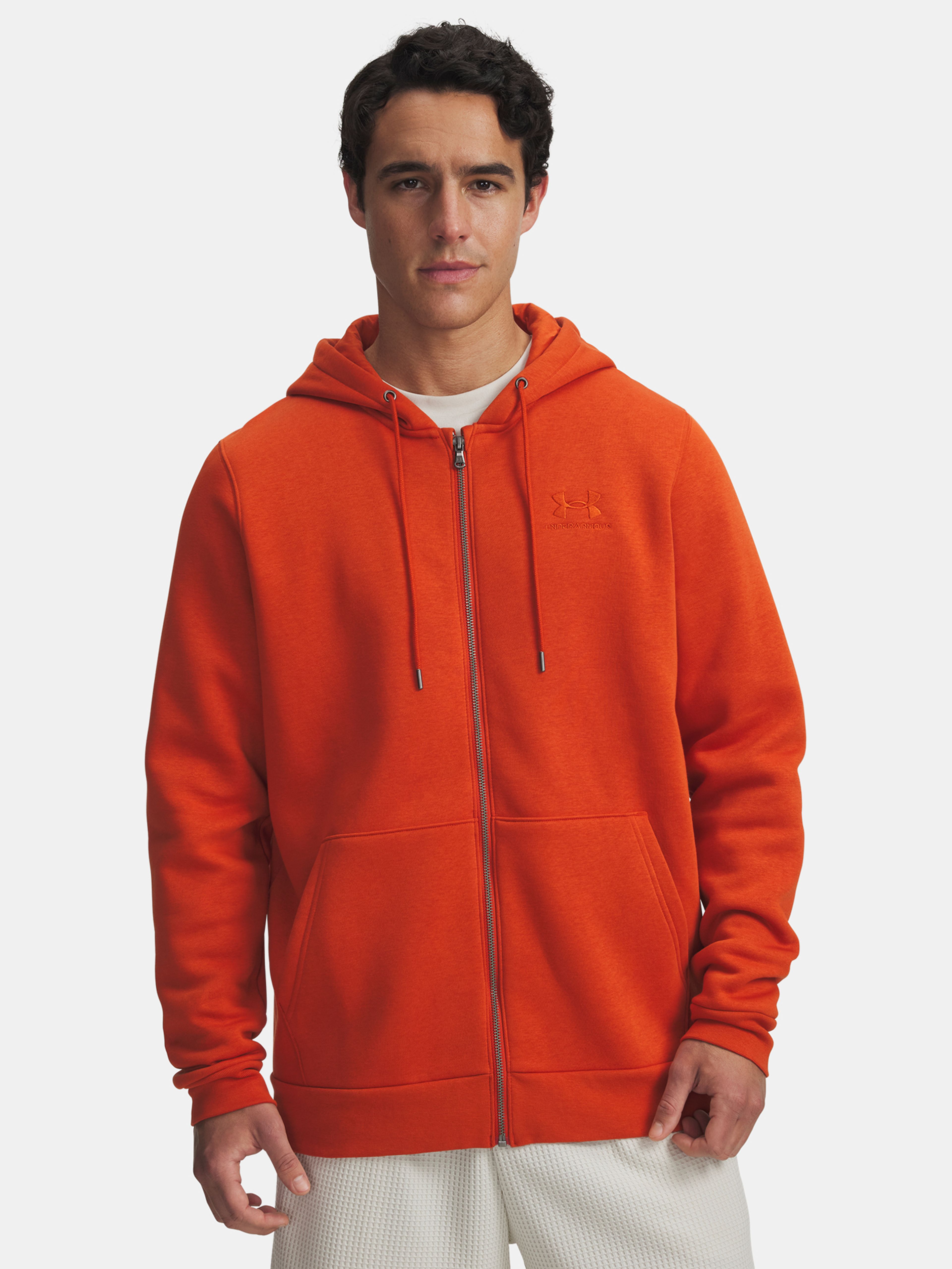 Férfi felső Under Armour UA Icon Fleece FZ Hood-ORG