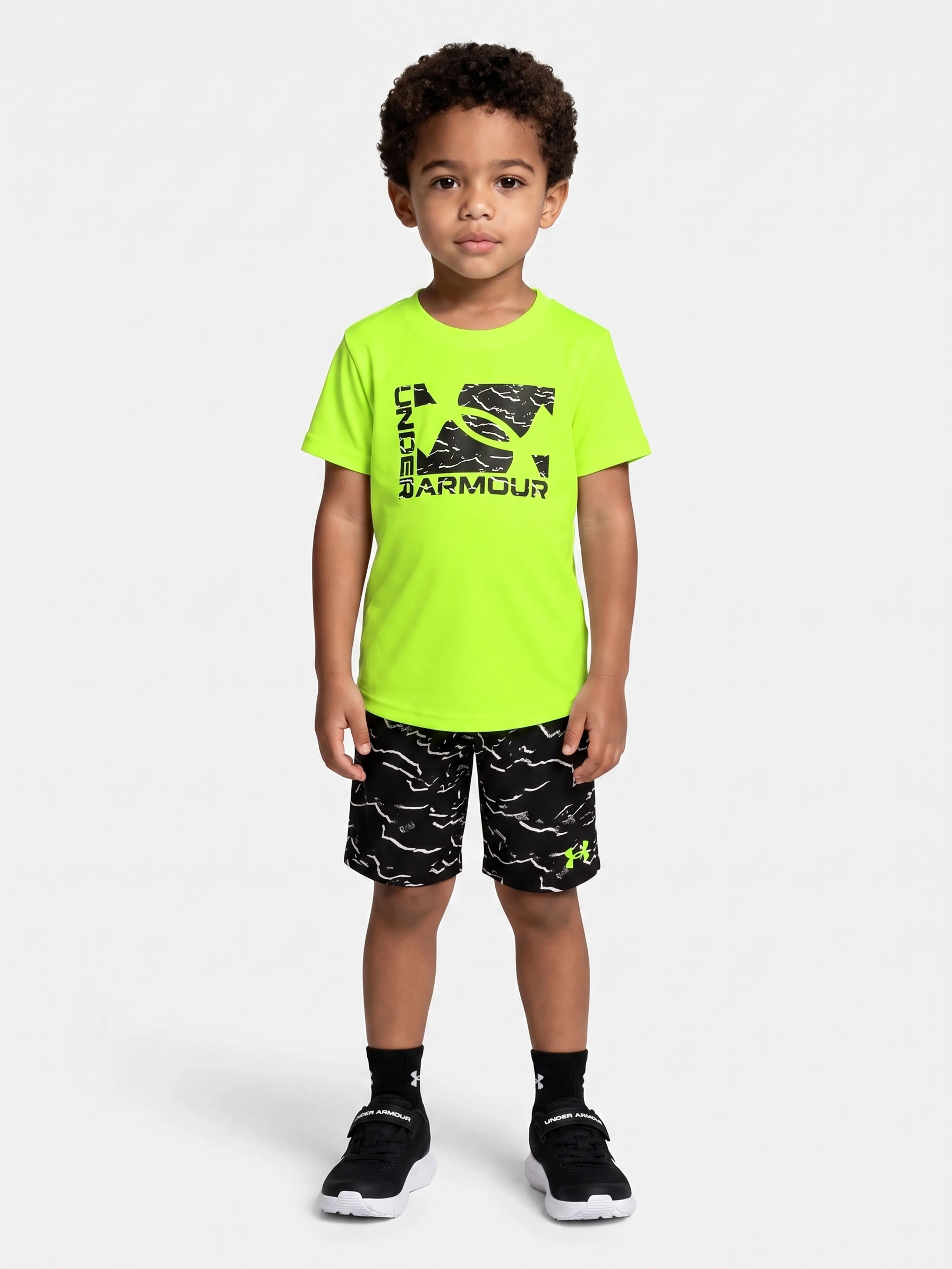 Poiste komplekt Under Armour UA TECH PRINTED SS SET - 001