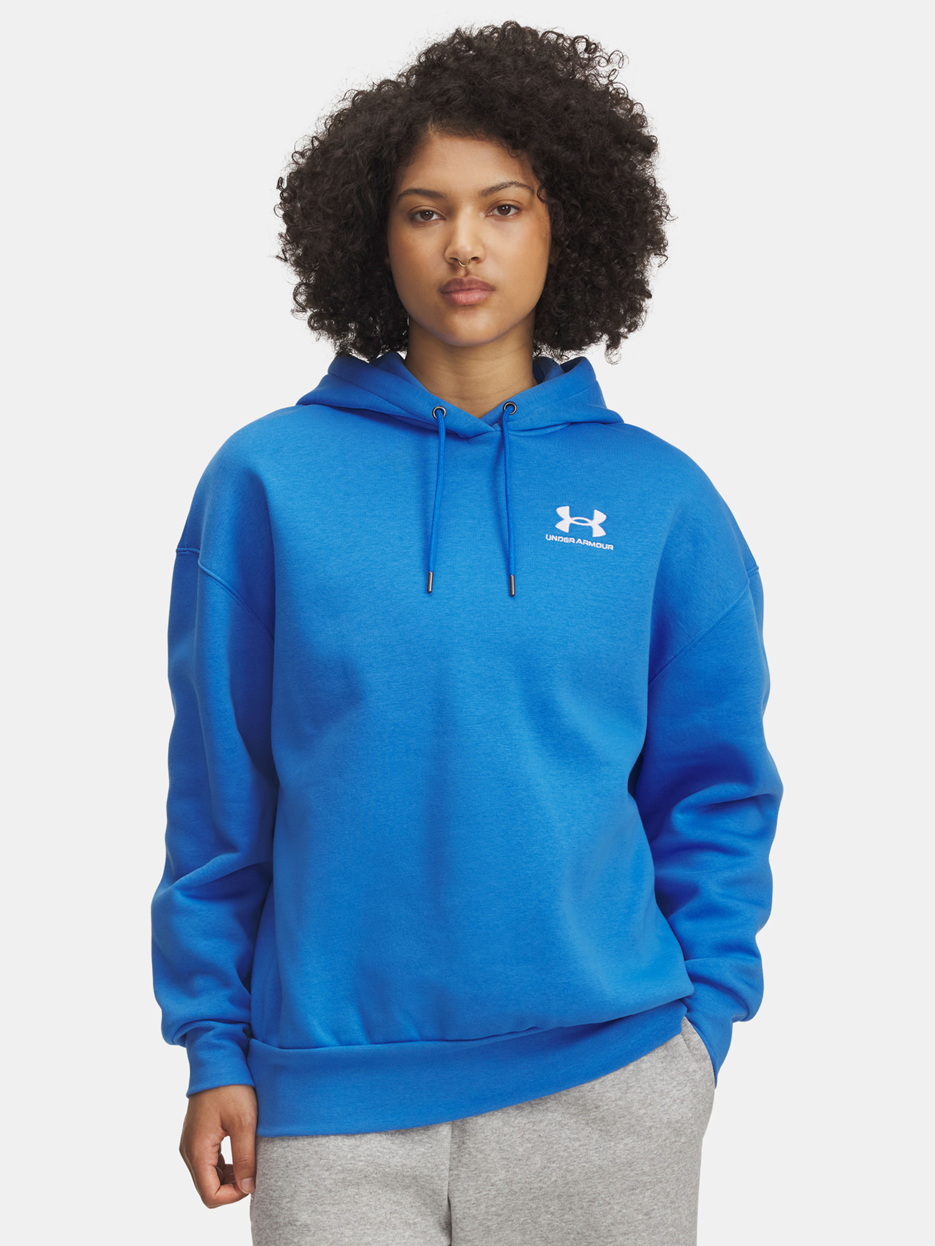 Dámska mikina Under Armour UA Icon Fleece OS Hoodie-BLU