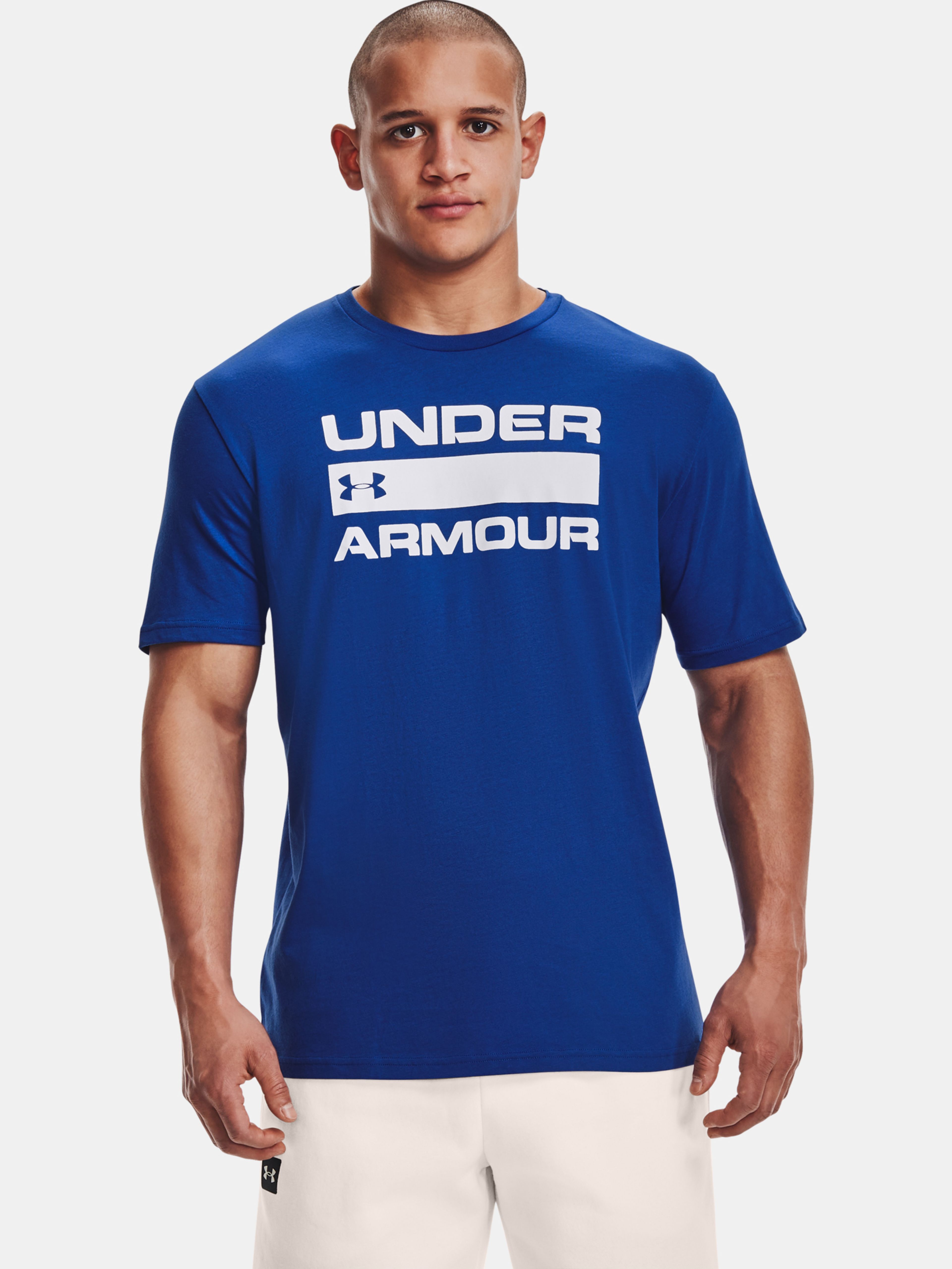 Férfi póló Under Armour TEAM ISSUE WORDMARK SS