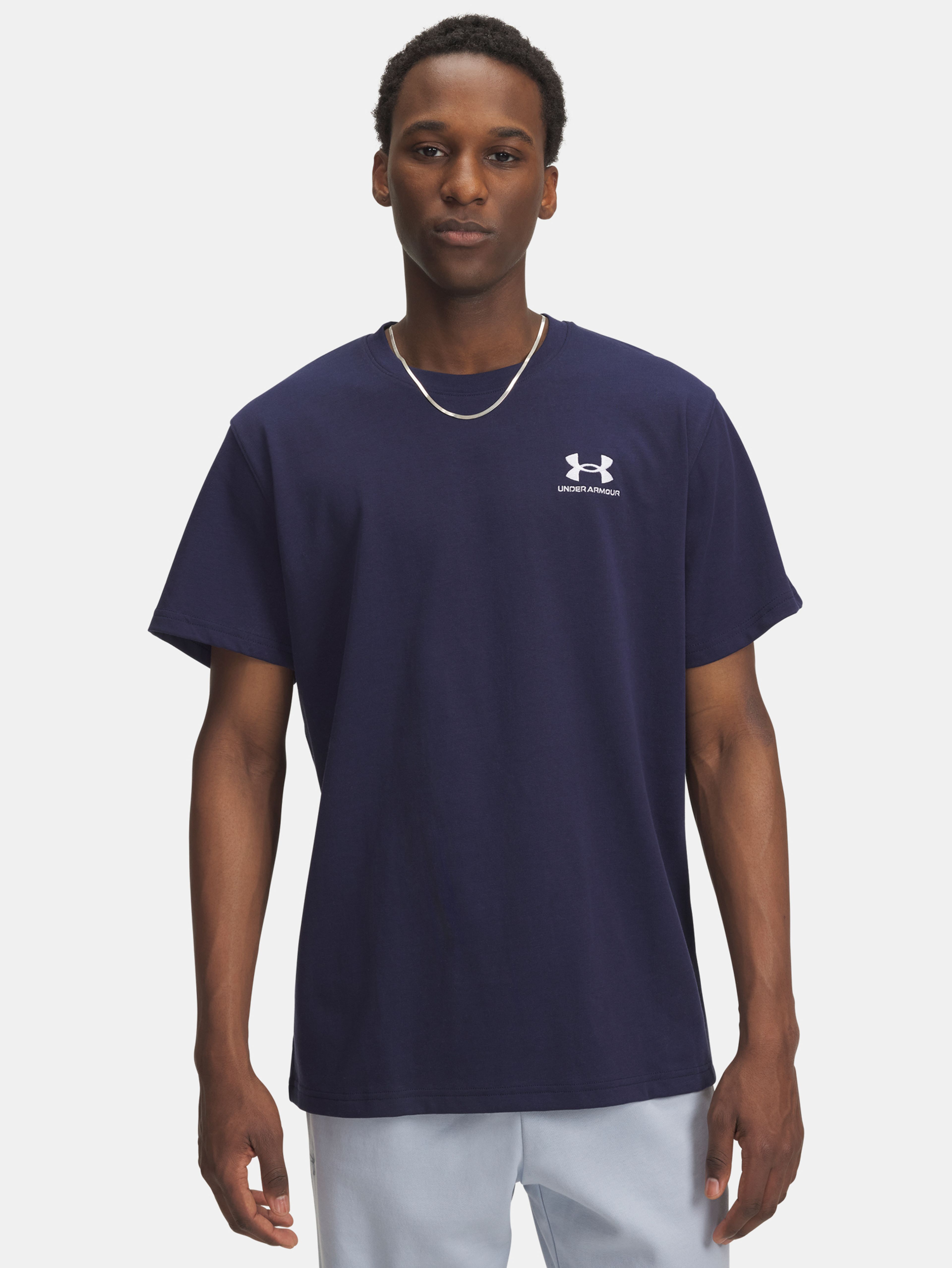 Pánské tričko Under Armour UA M LOGO EMB HEAVYWEIGHT SS