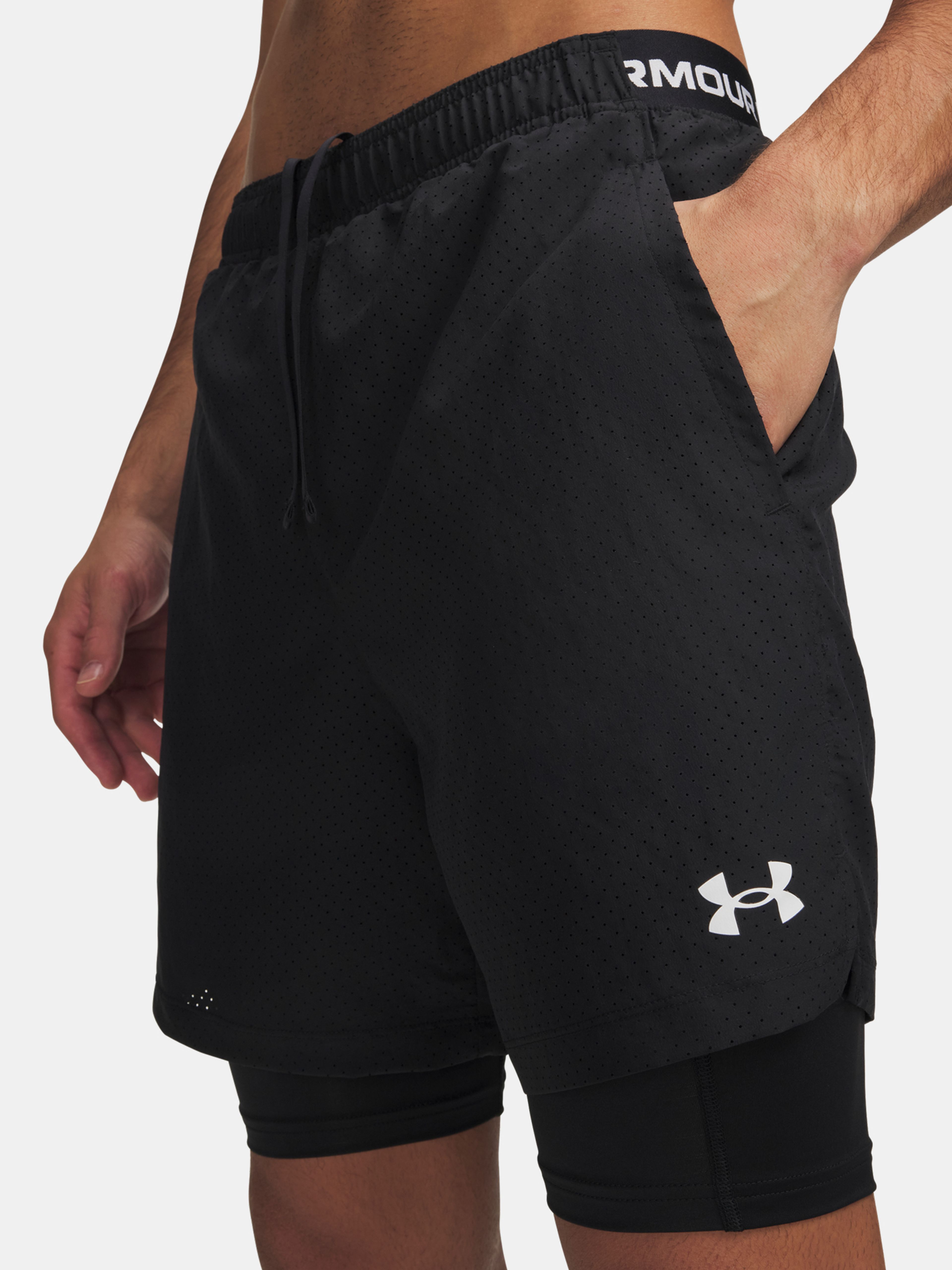 Pánske kraťasy Under Armour UA Vanish Wven Short 2.0 2n1 - 003
