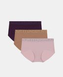 Sieviešu biksītes Under Armour UA Ps Ns Lace Trim Boyshort-Solid - 3pk-Krāsains - 002