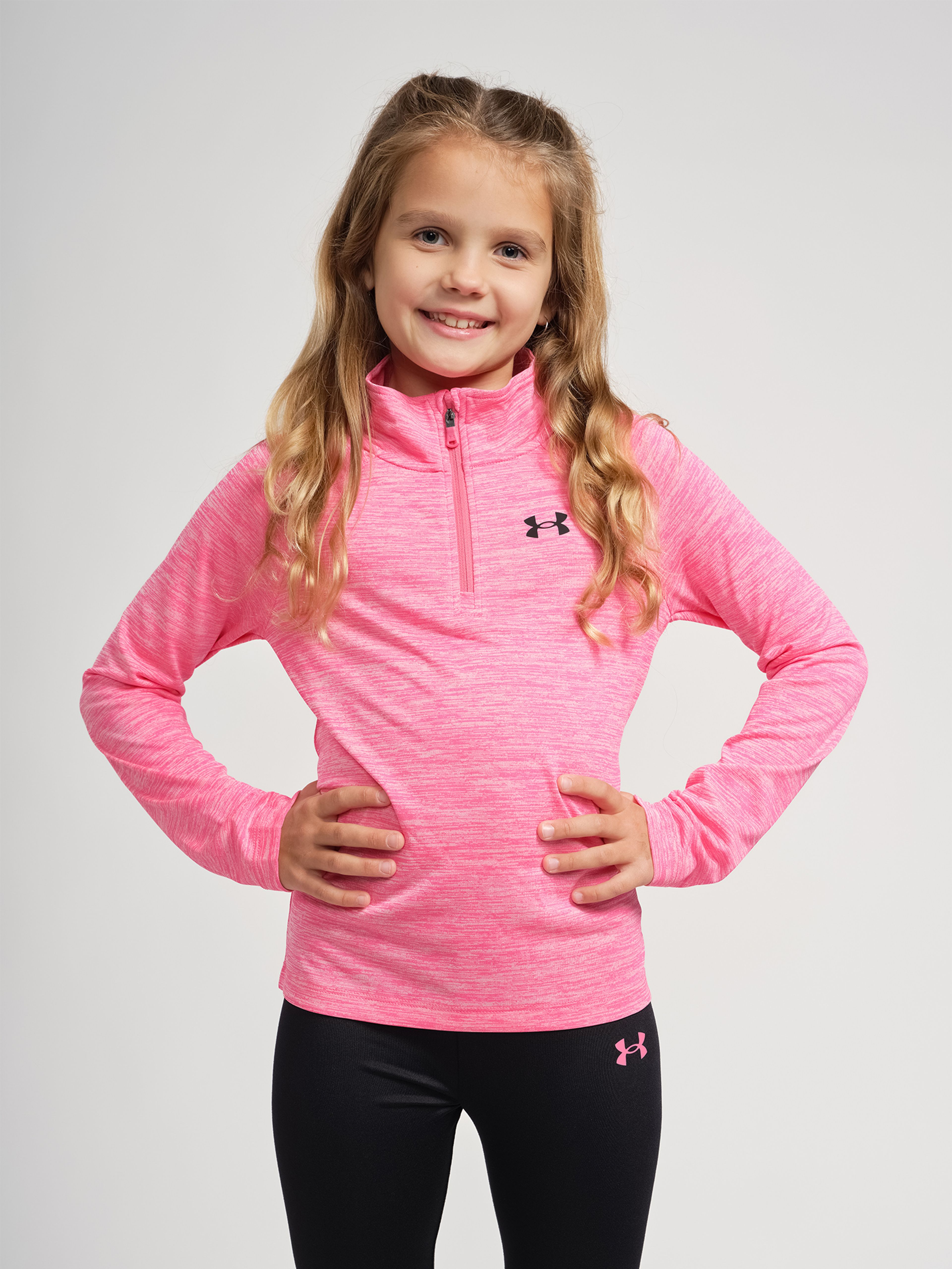 Lány szett Under Armour UA 1/4 ZIP LEGGING SET