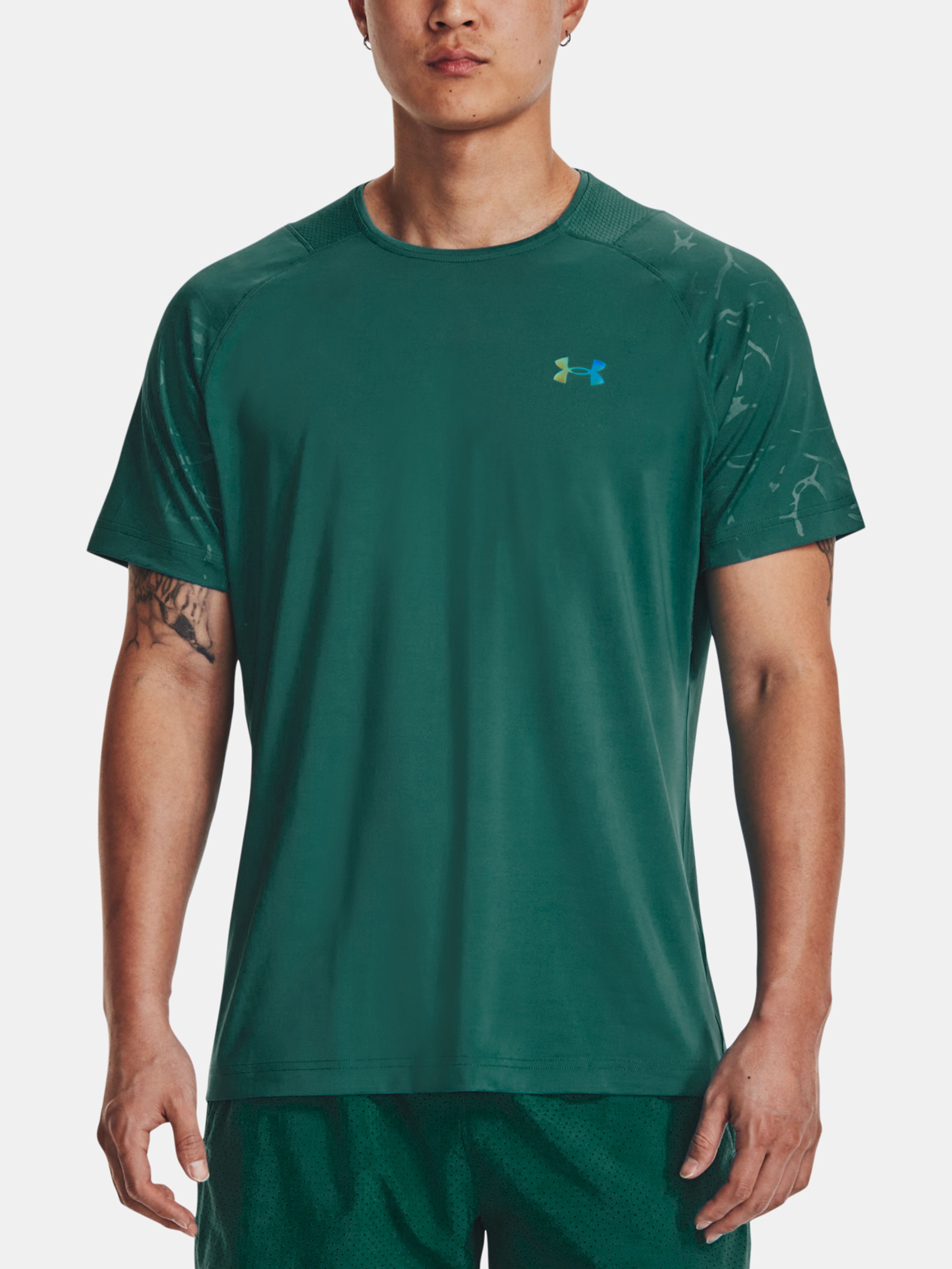 Férfi póló Under Armour UA Rush Emboss SS