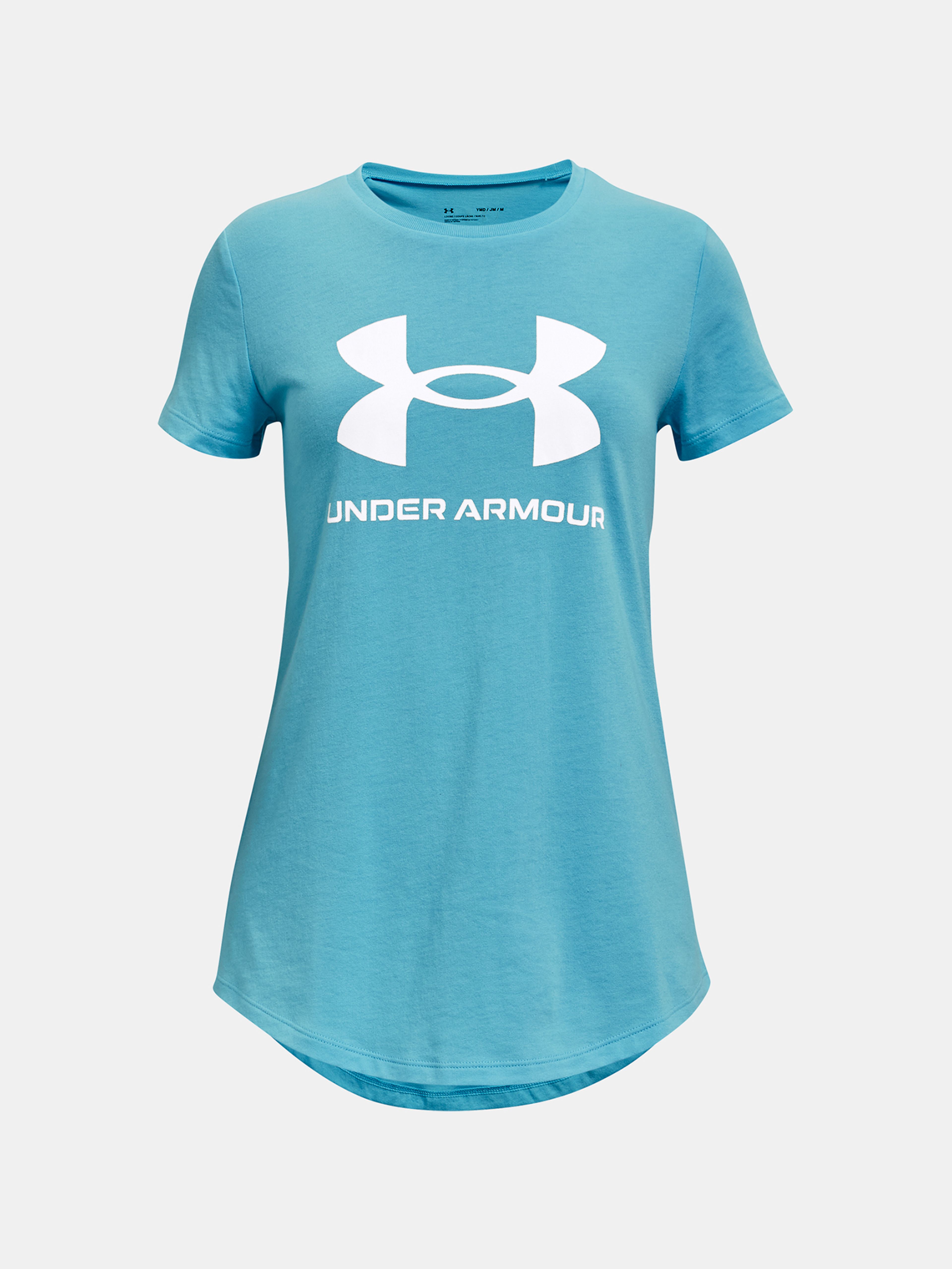 Dekliška majica Under Armour UA SPORTSTYLE LOGO SS-BLU