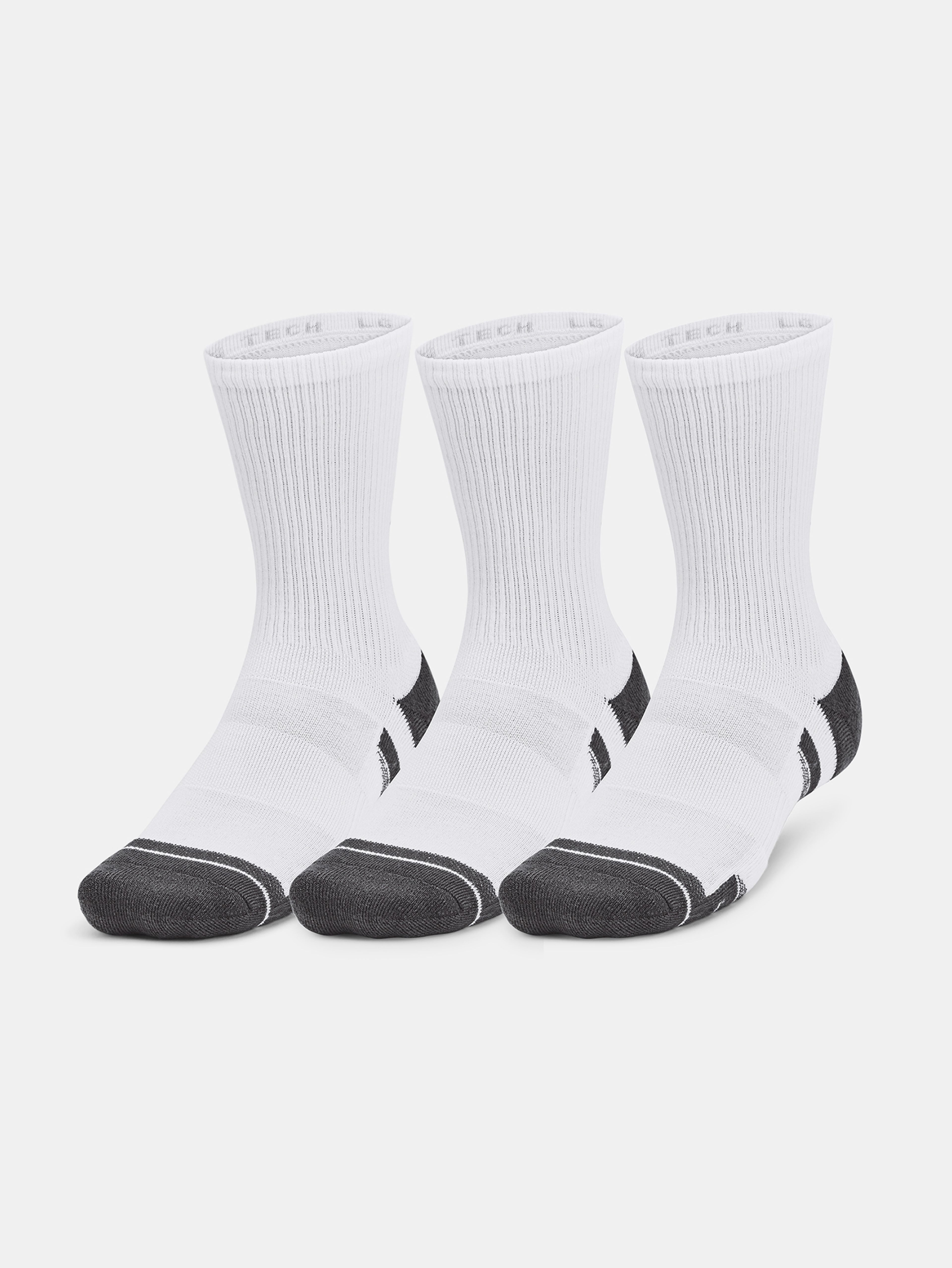 Unisexové ponožky Under Armour UA Performance Tech 3pk NS-WHT