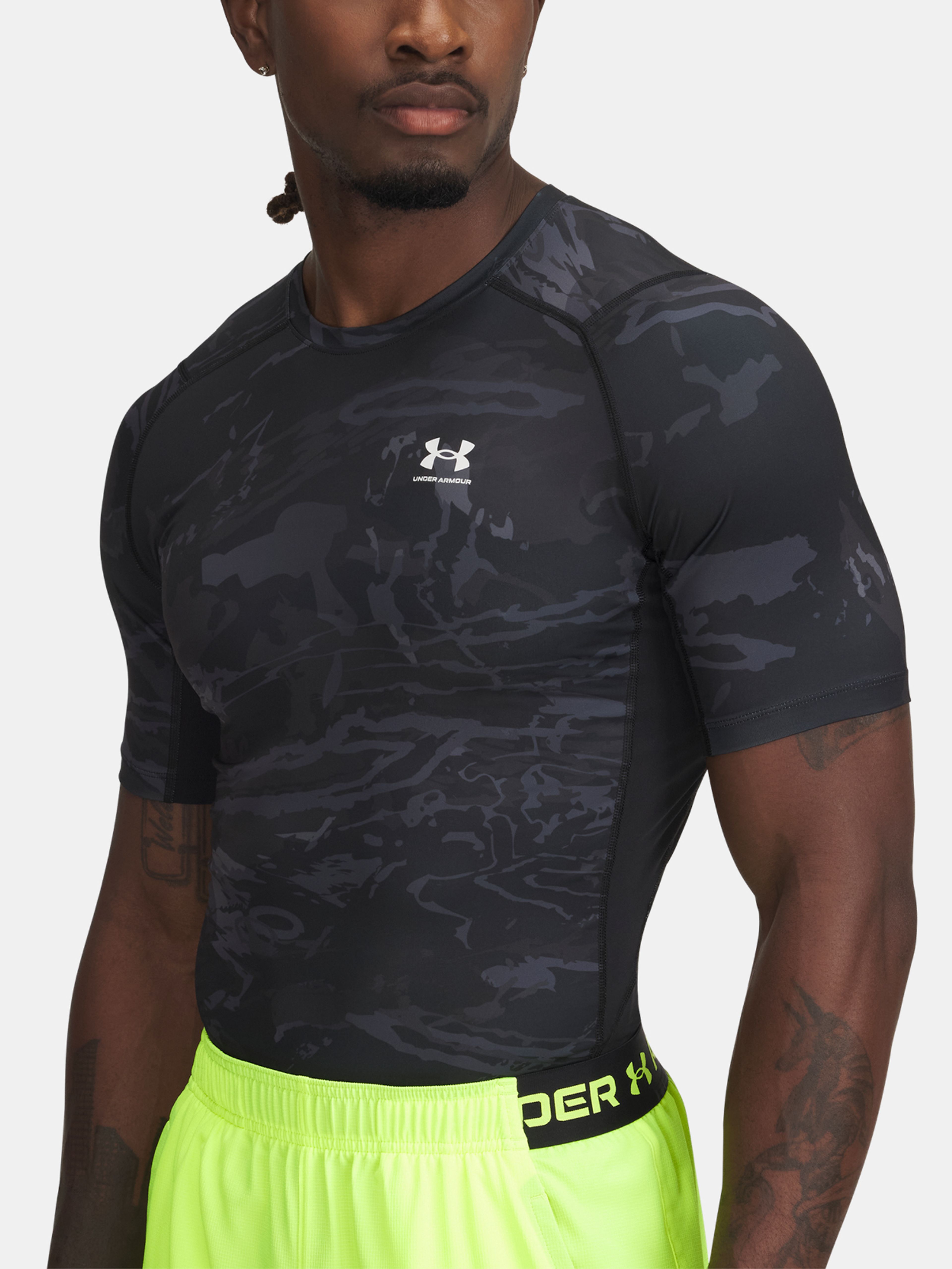 Pánske tričko Under Armour UA HG Armour Printed SS