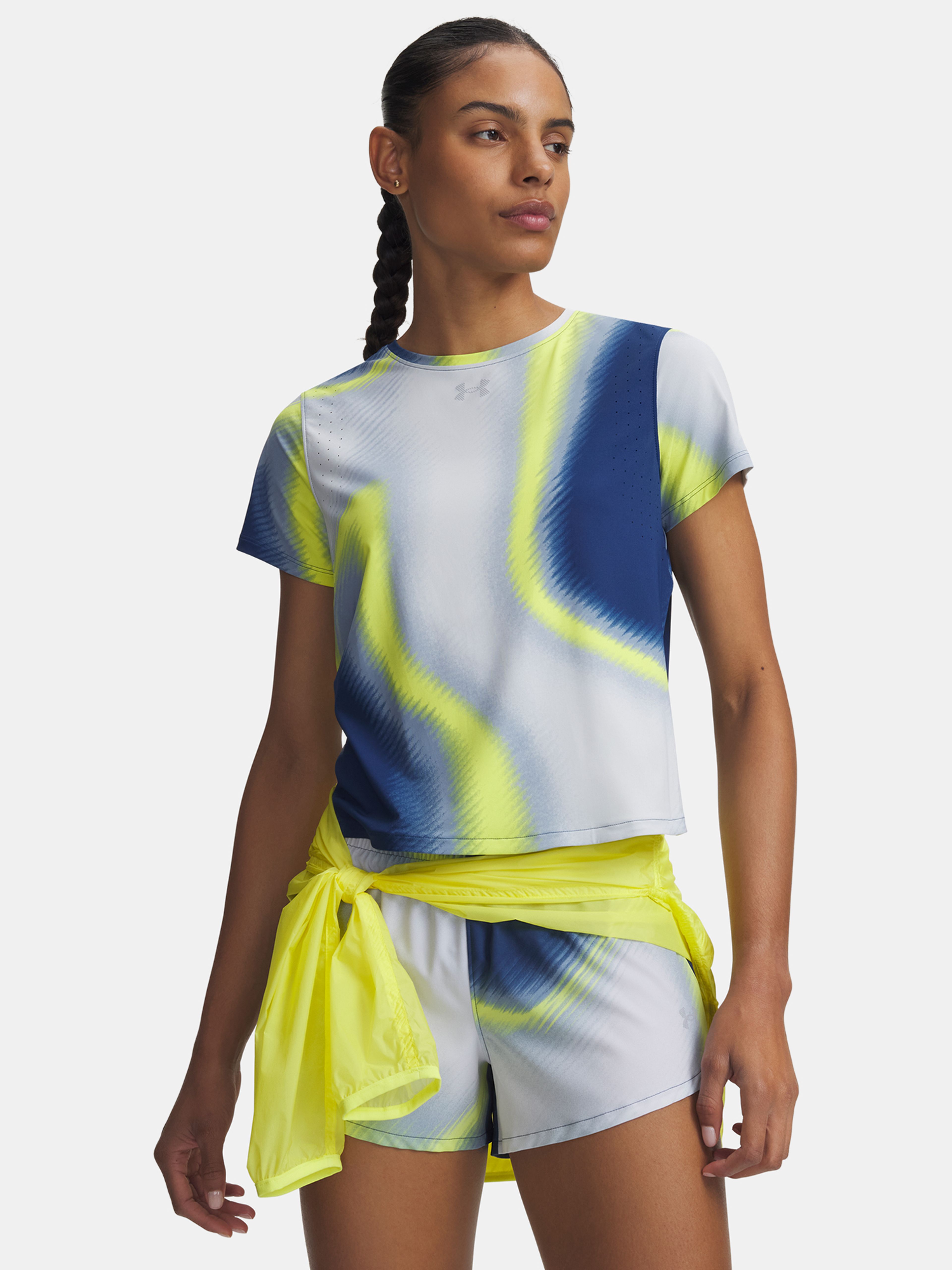 Ženska majica Under Armour UA Velociti Pro Print SS - 001