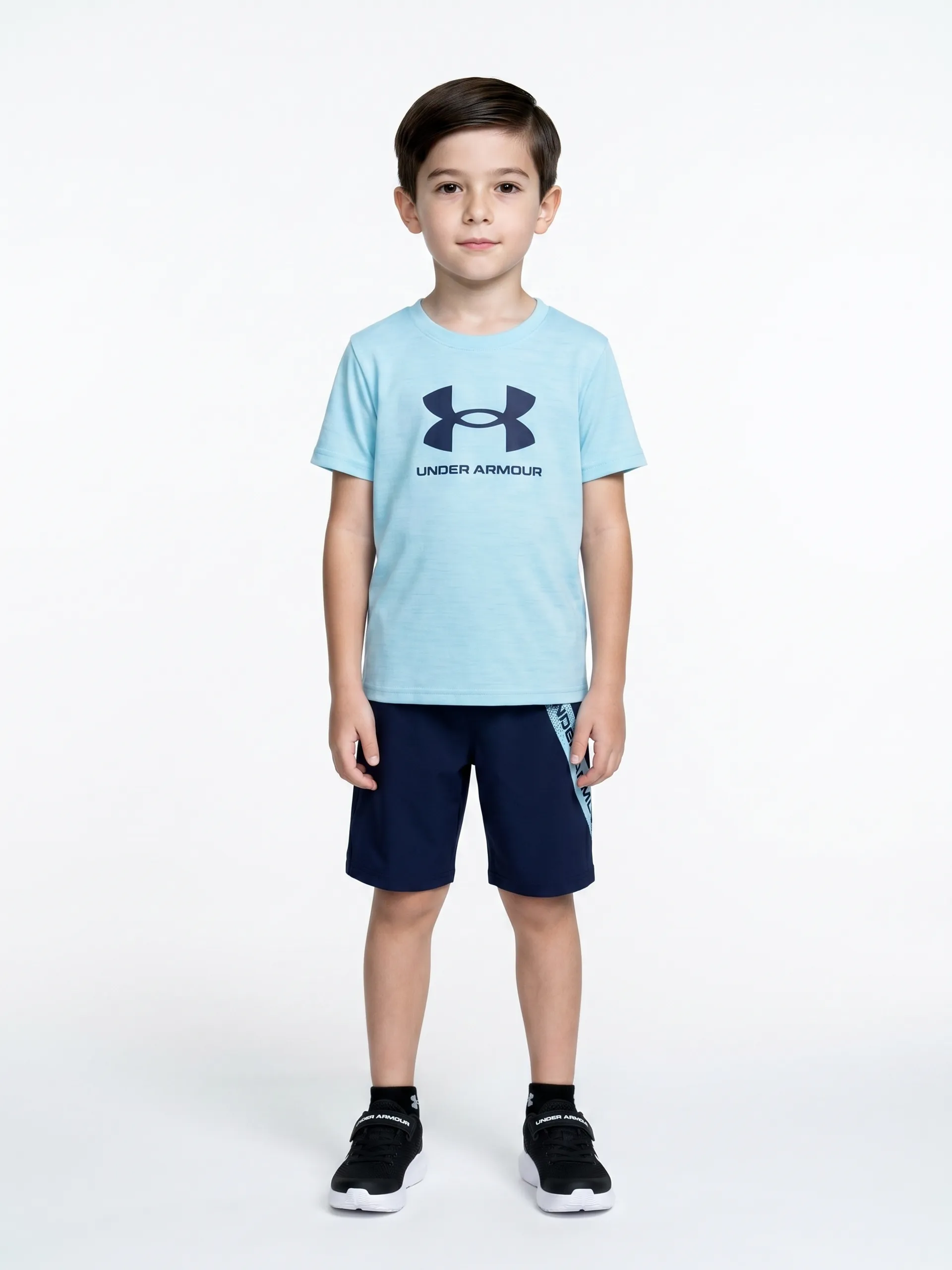 Fiú szett Under Armour UA TECH FADE SS SET - 001