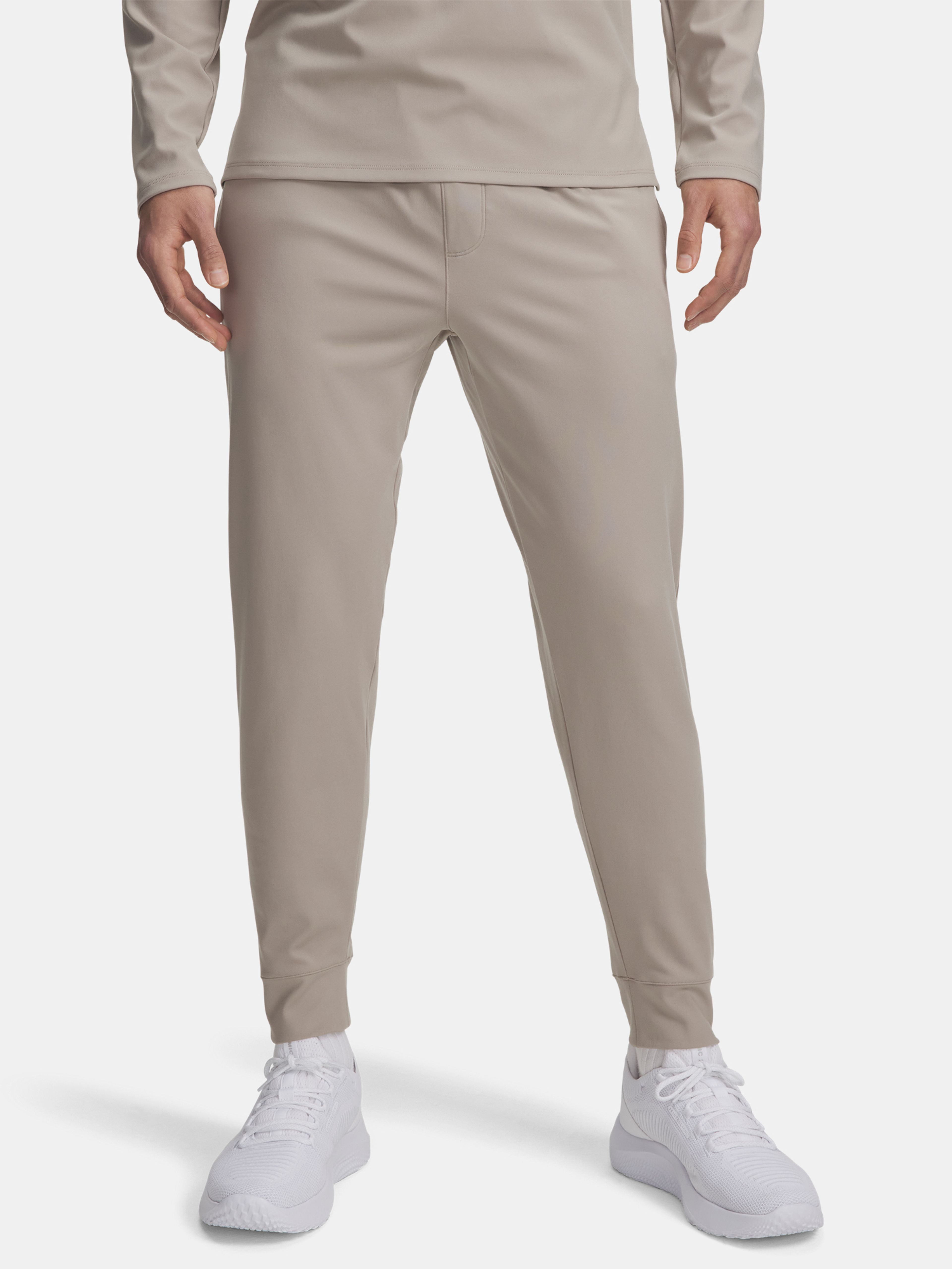Pánské tepláky Under Armour UA Meridian Joggers-BRN