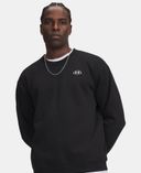 Férfi felső Under Armour UA RIval Flc Crew-Fekete - 001