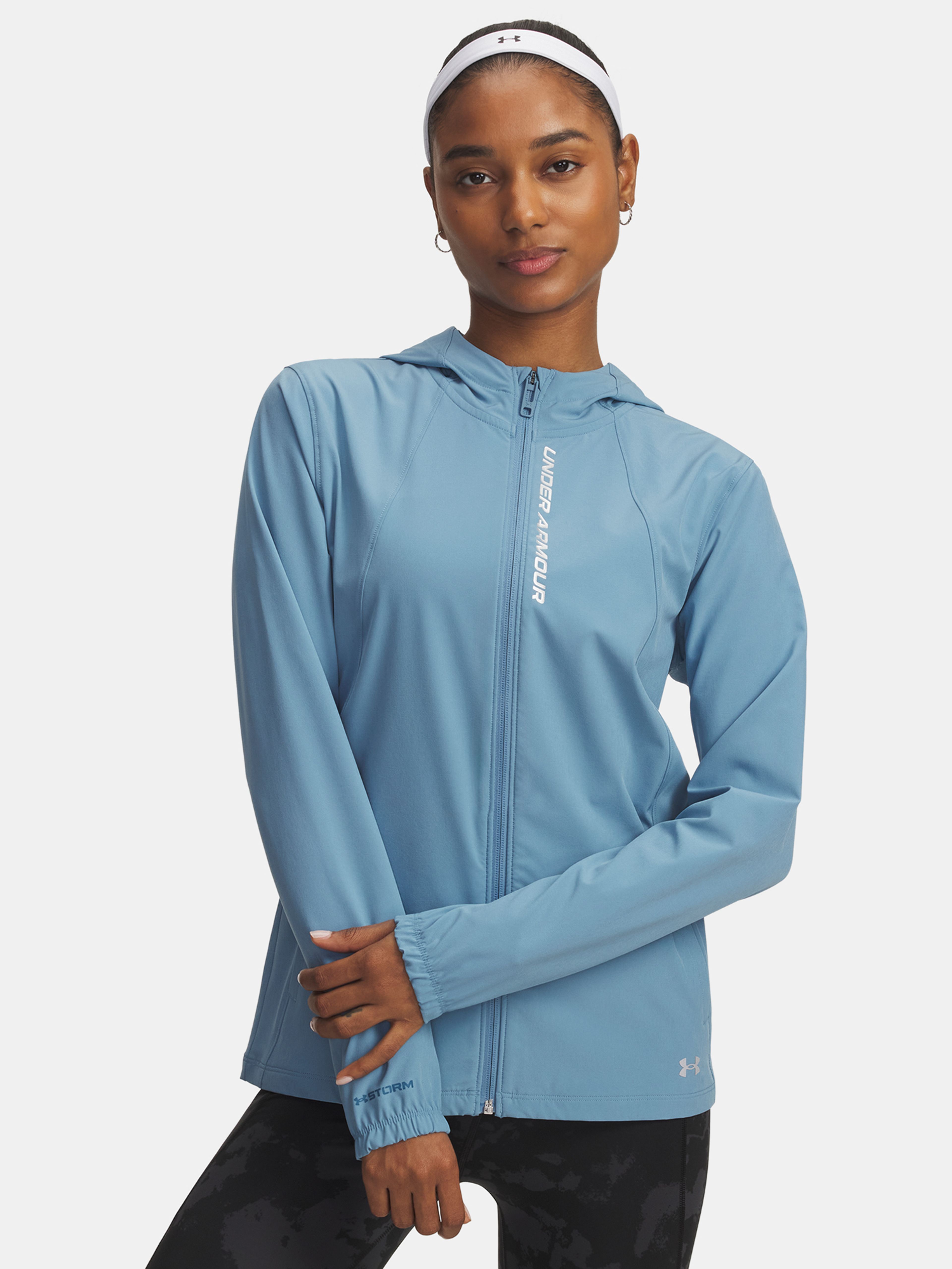 Dámska bunda Under Armour UA OutRun the STORM Jacket-BLU