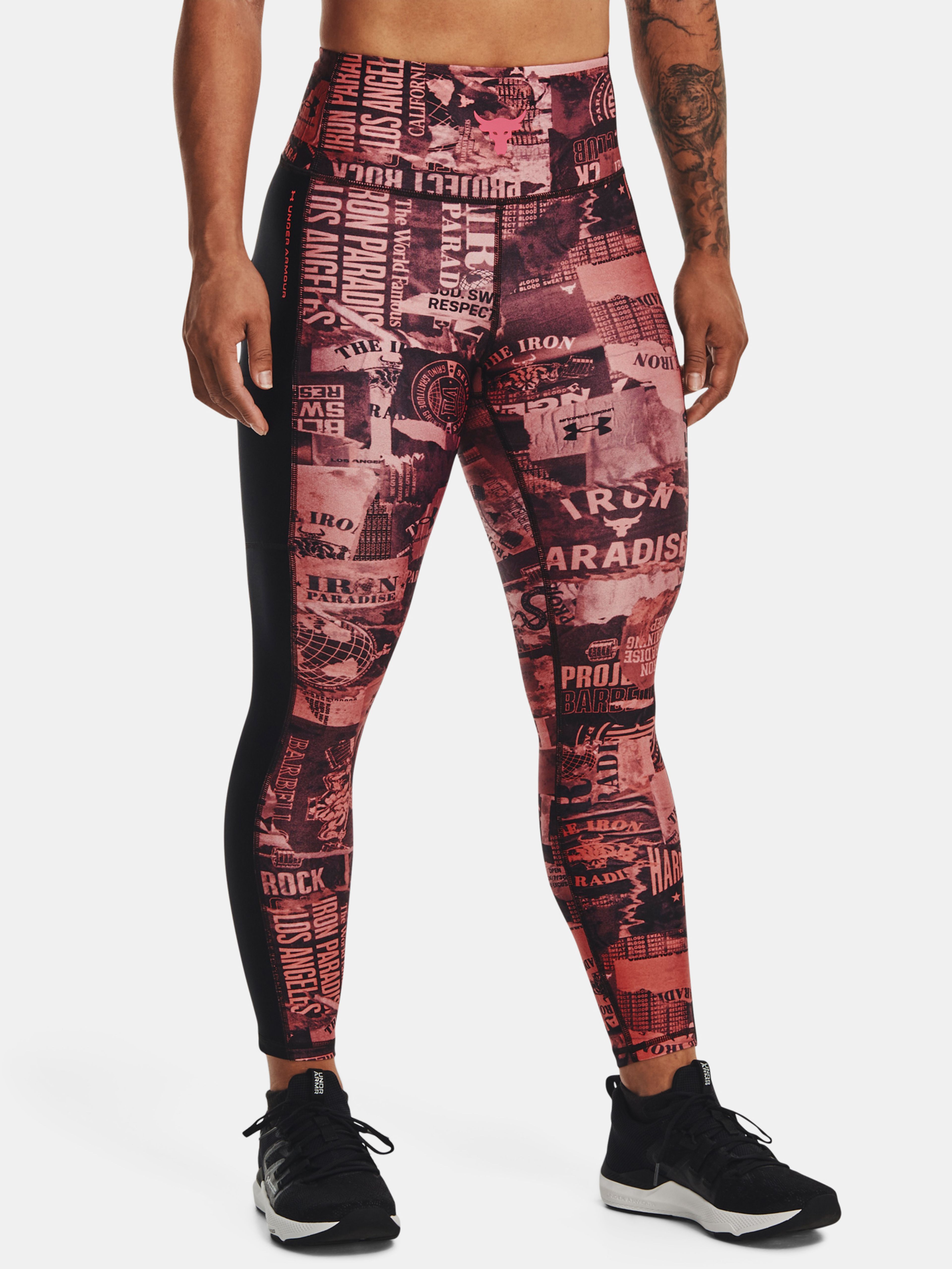 Női leggings Under Armour UA Pjt Rck HG Ankle Lg Print