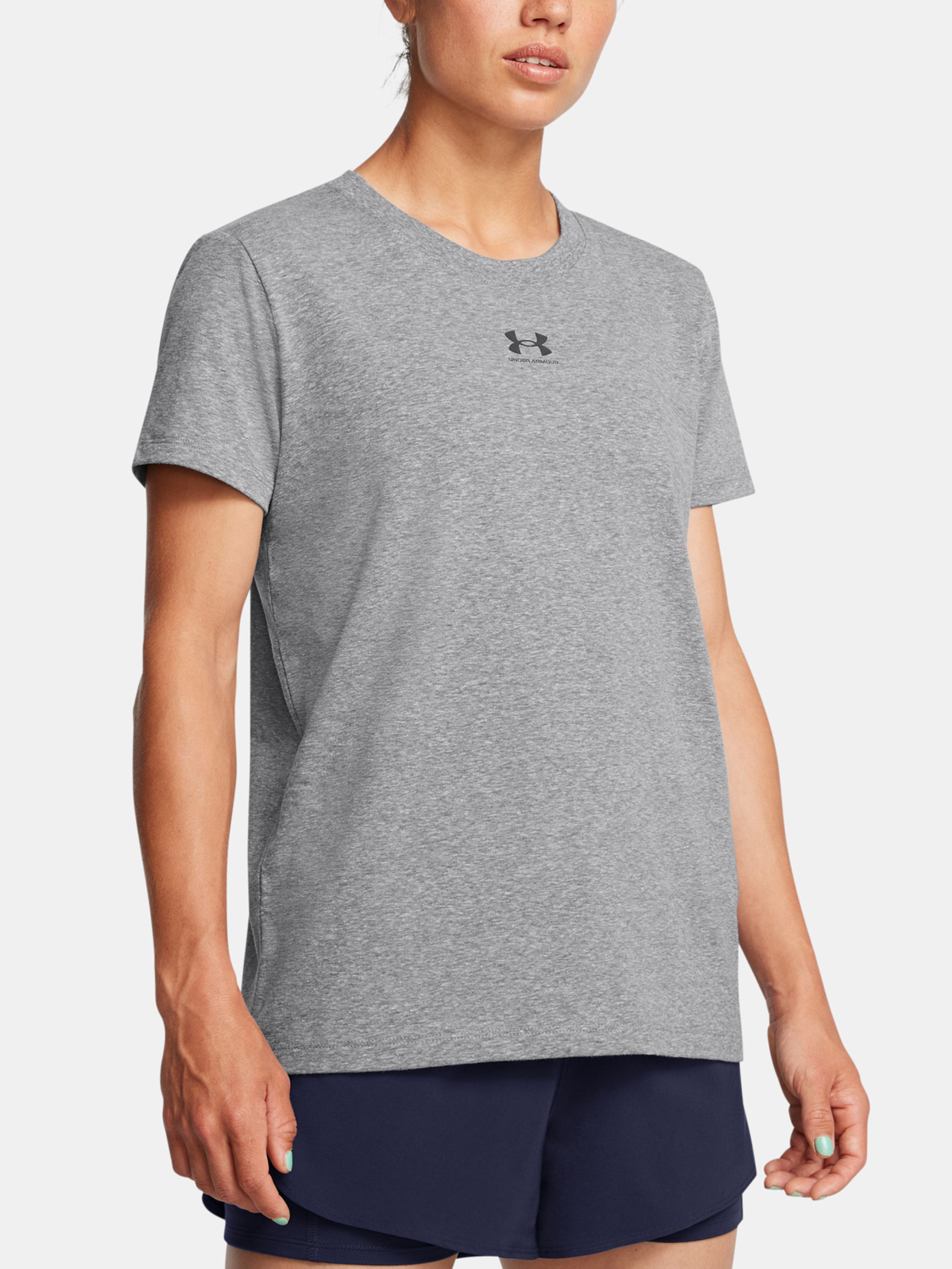 Dámské tričko Under Armour UA Rival Core SS-GRY