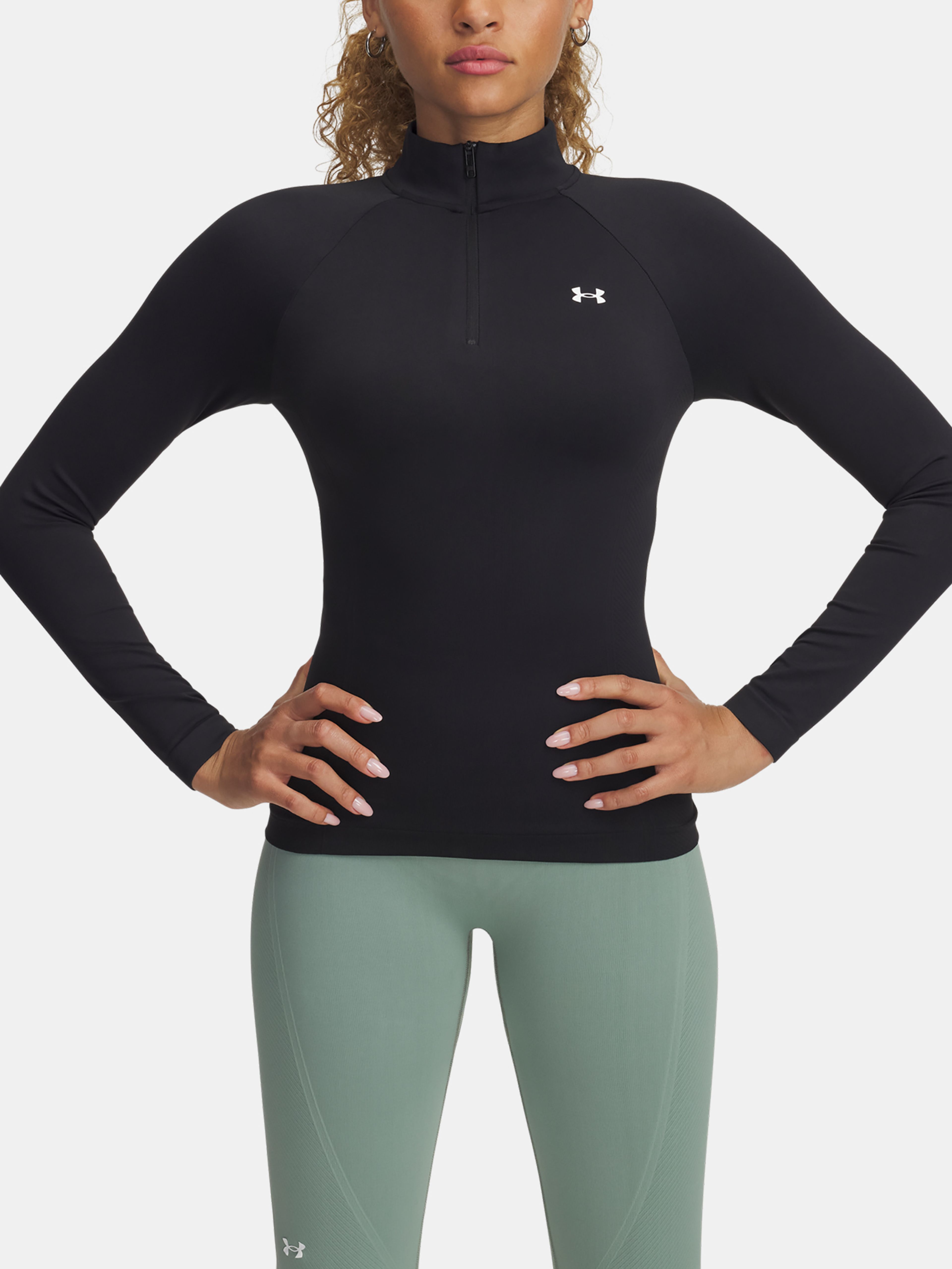 Dámske tričko Under Armour Vanish Seamless 1/4 Zip