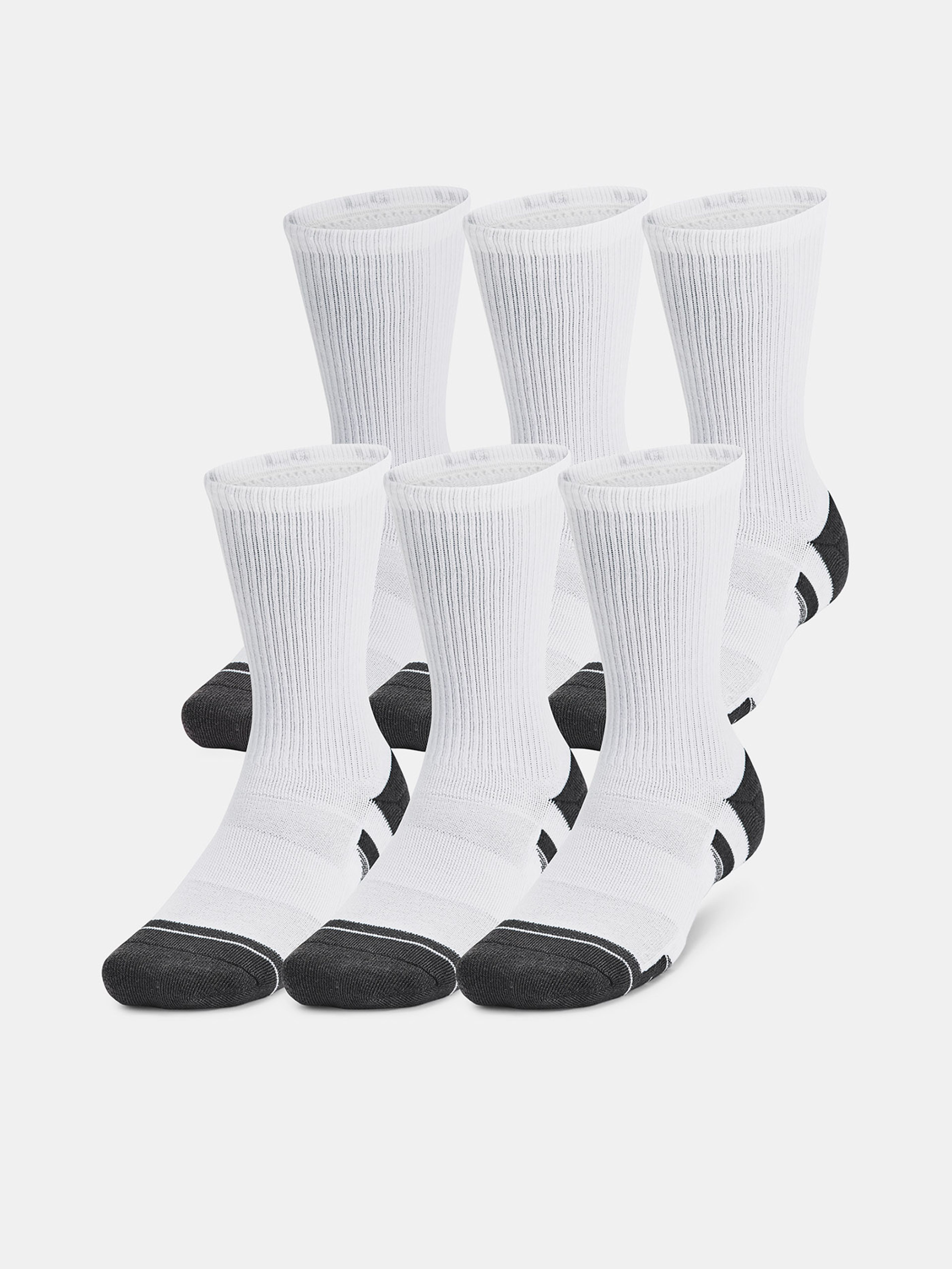 Unisekss zeķes Under Armour Unisex UA Perf Tech 6pk Crew