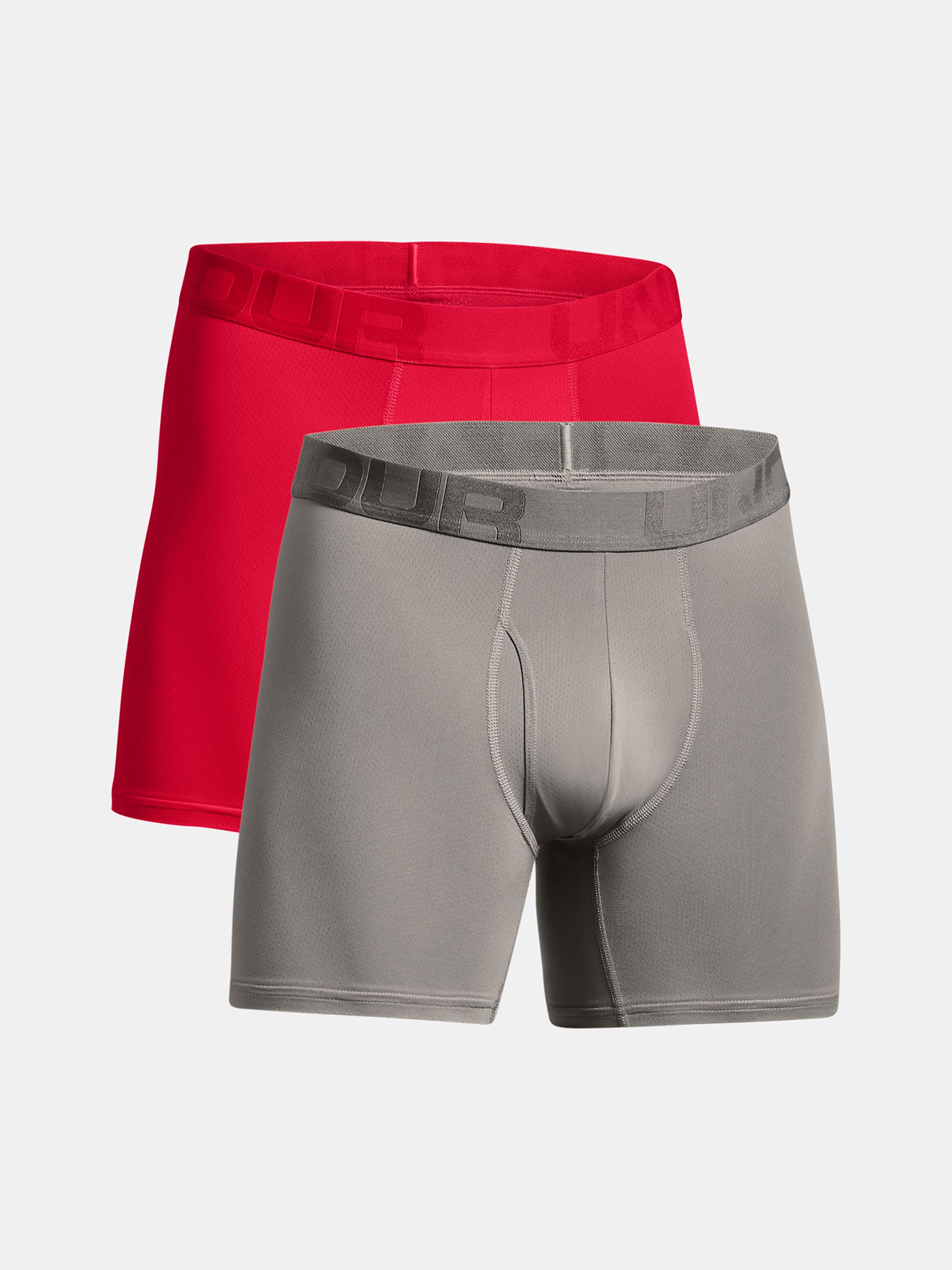 Pánske boxerky Under Armour UA Tech Mesh 6in (2ks) - 001