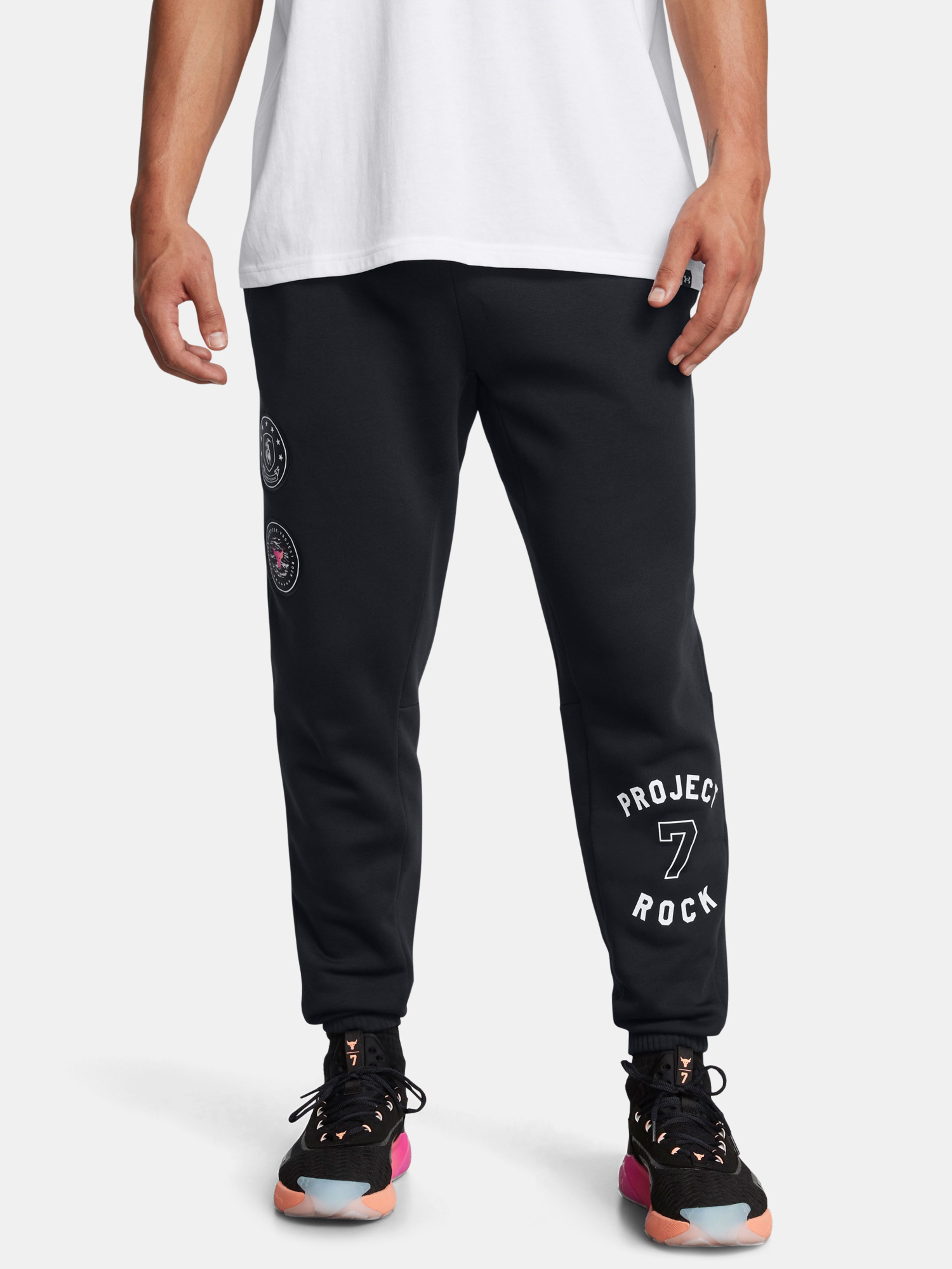 Pánske tepláky Under Armour Pjt Rck Icon Flc Jogger