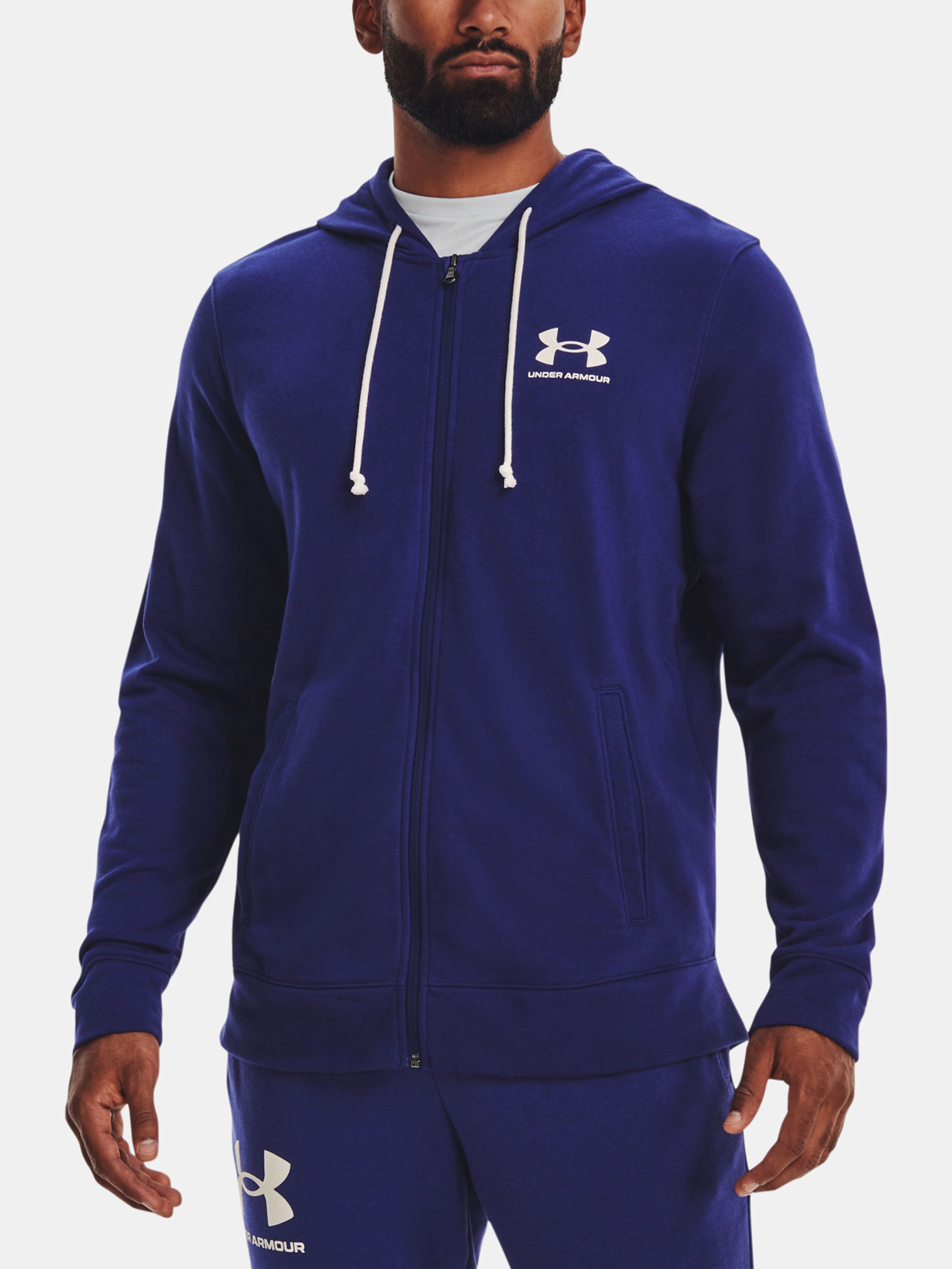 Férfi felső Under Armour UA Rival Terry LC FZ