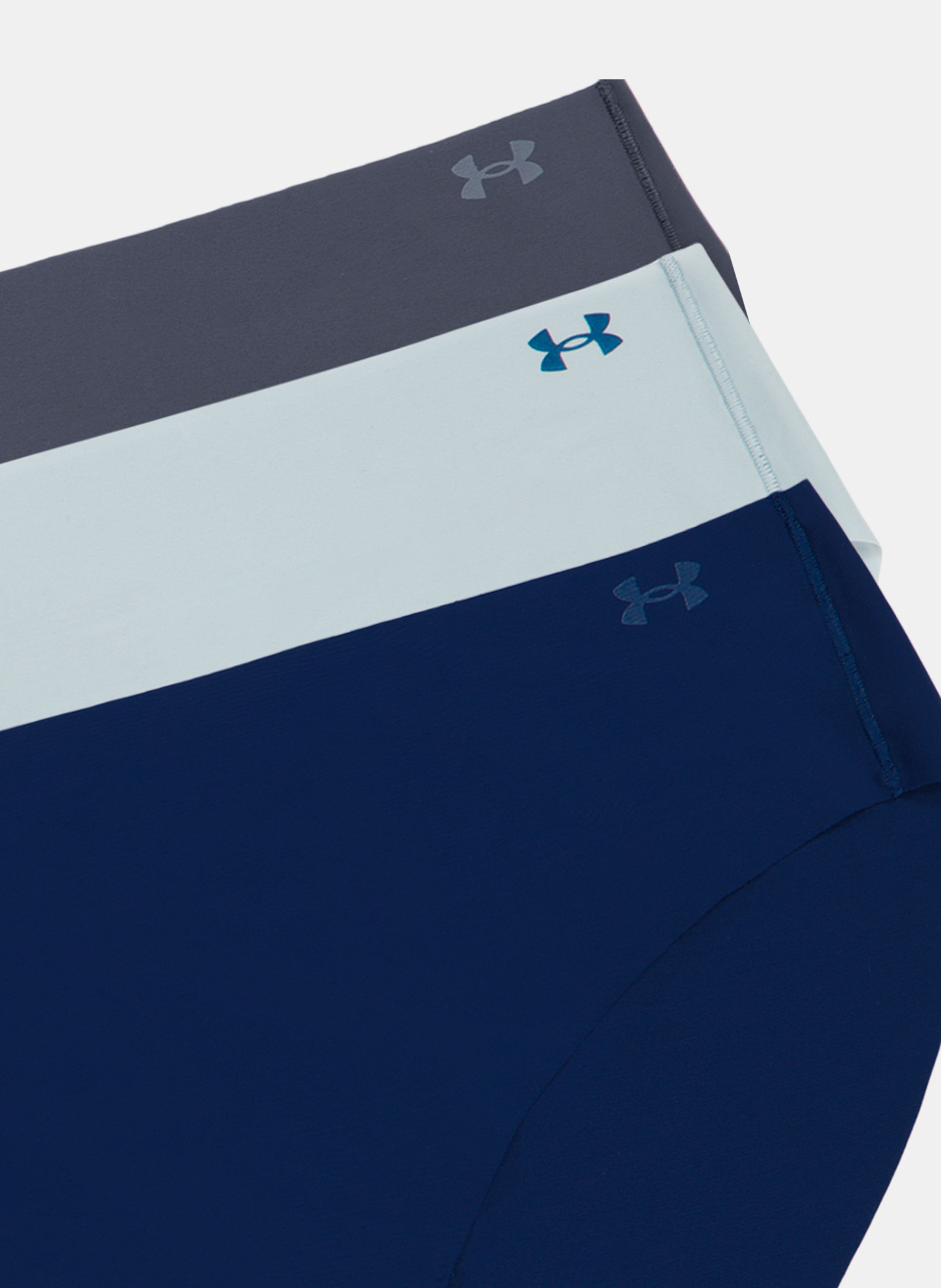 Sieviešu biksītes Under Armour UA Pure Stretch No Show Bikini-Solid - 3pk - 003