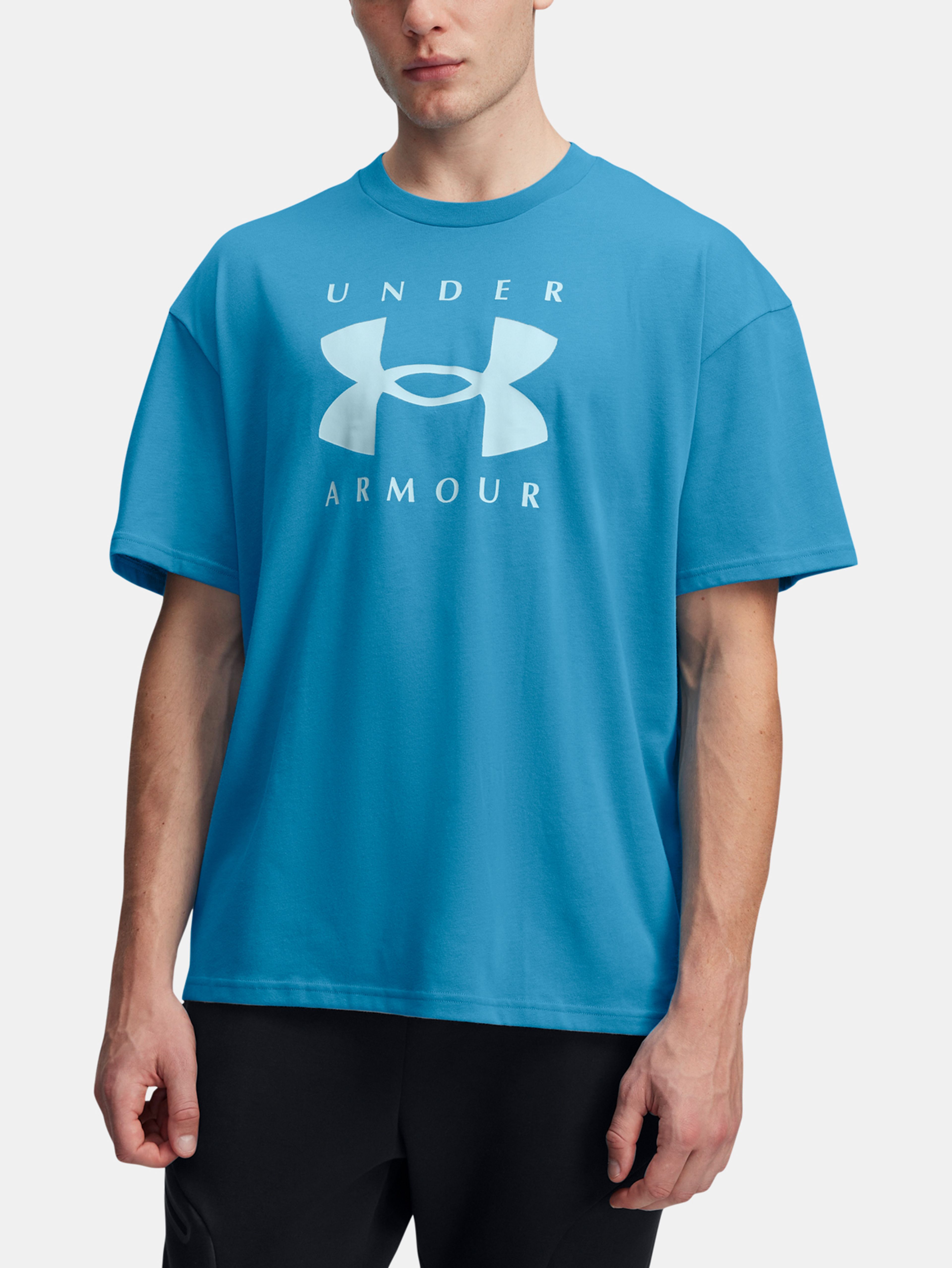 Férfi póló Under Armour UA M HW OS Branded SS