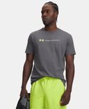 Vyriški marškinėliai Under Armour UA M LOGO WM SS-Pilka - 001